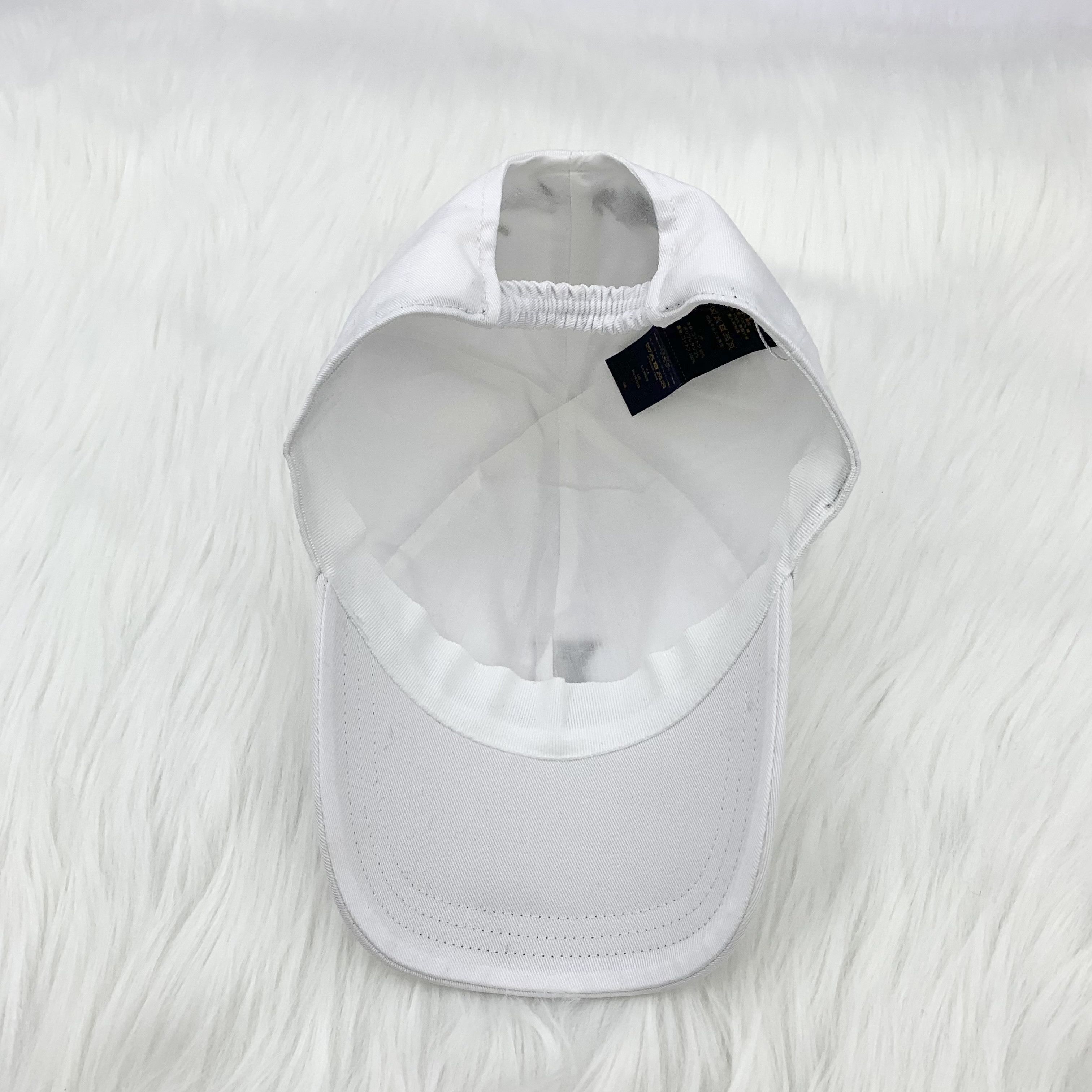 Louis Vuitton Louis Vuitton White Logo Cotton Cap (57) Size ONE SIZE - 5 Thumbnail