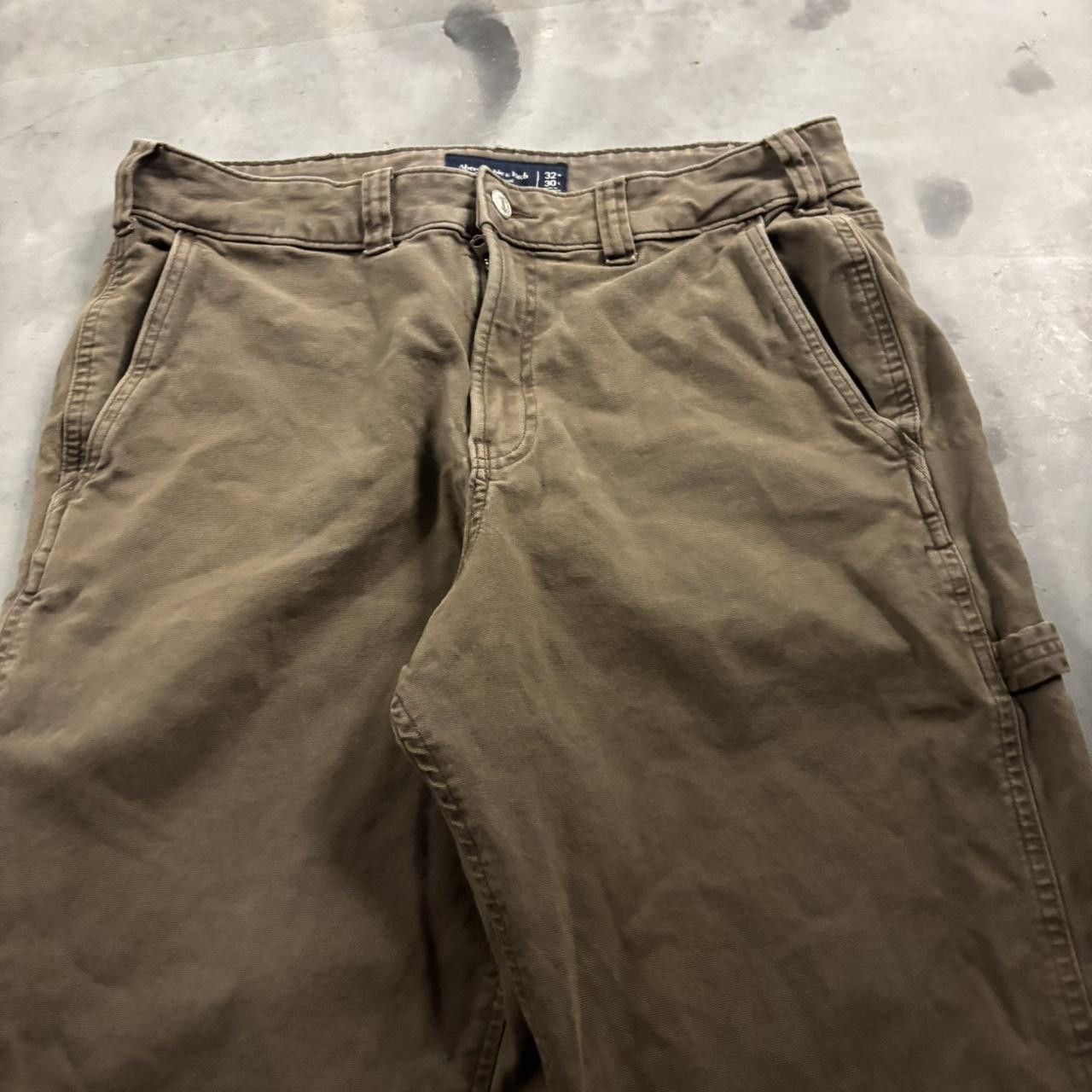 Vintage Crazy Vintage Y2K/2000s Brown Streetwear Carpenter Pants! 32x28 Size US 32 / EU 48 - 5 Thumbnail