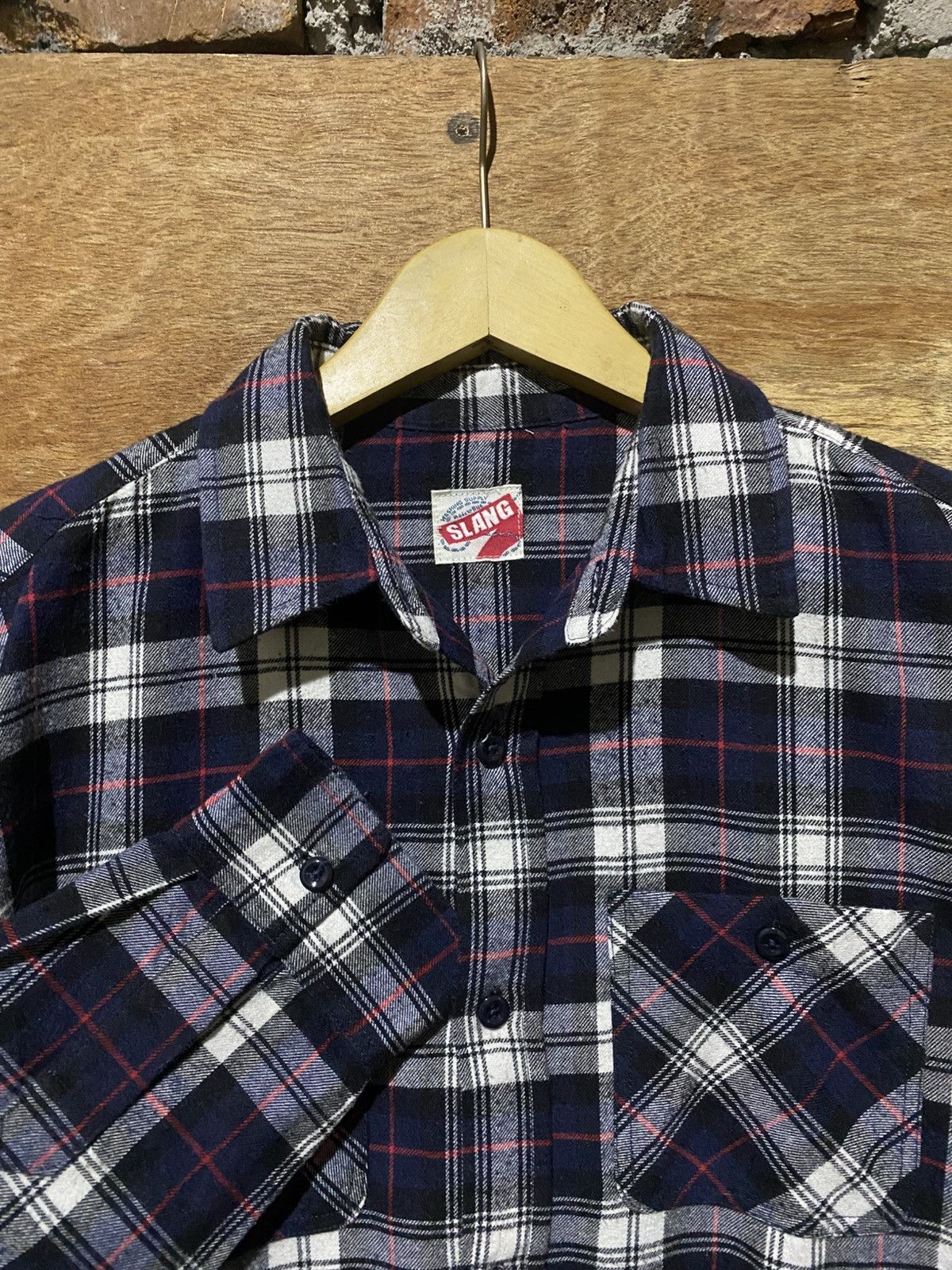 Japanese Brand Rna.inc hybird flannelshirt Size US L / EU 52-54 / 3 - 6 Thumbnail