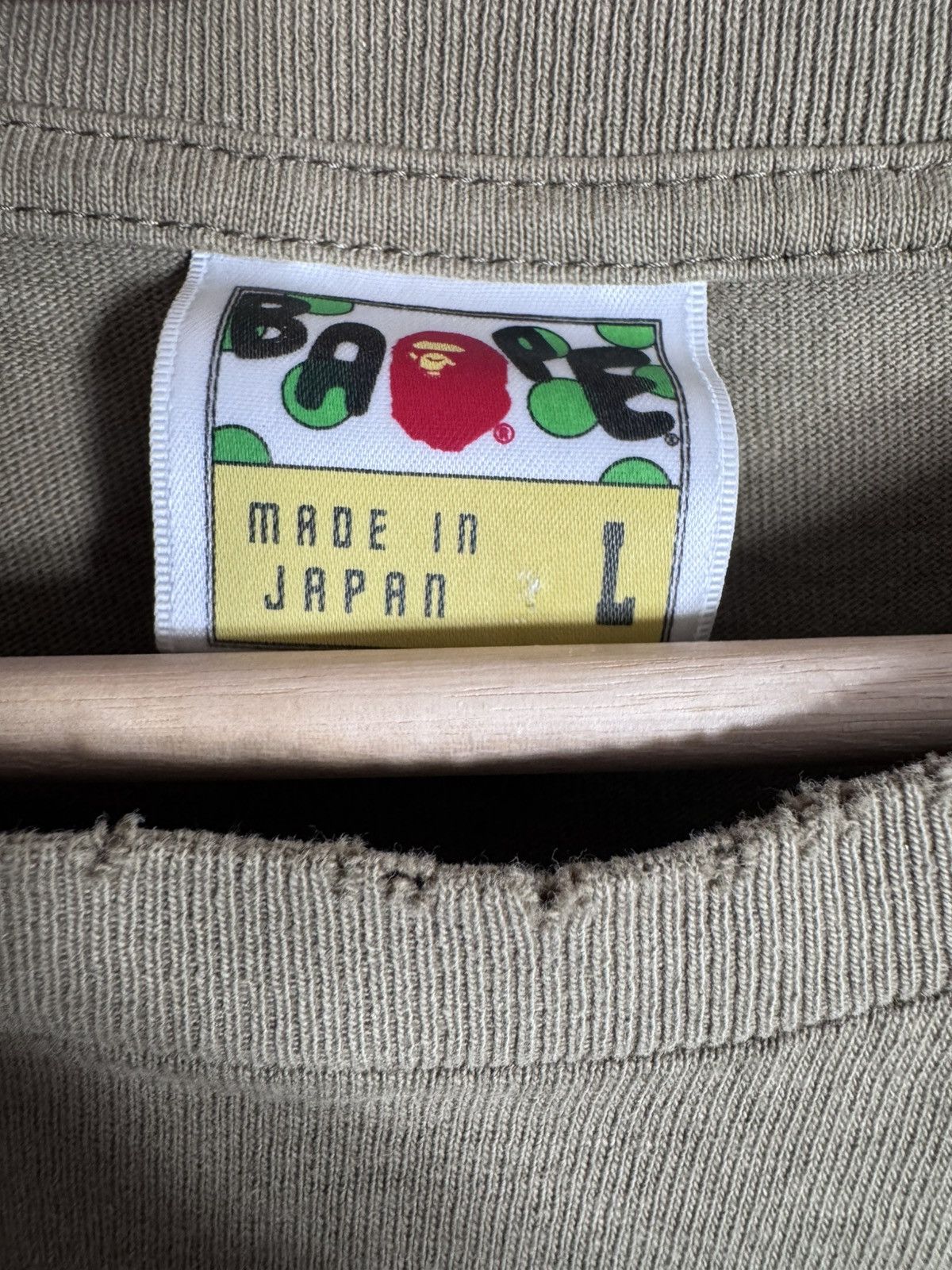 Bape Go Ape Tee Size US L / EU 52-54 / 3 - 2 Thumbnail