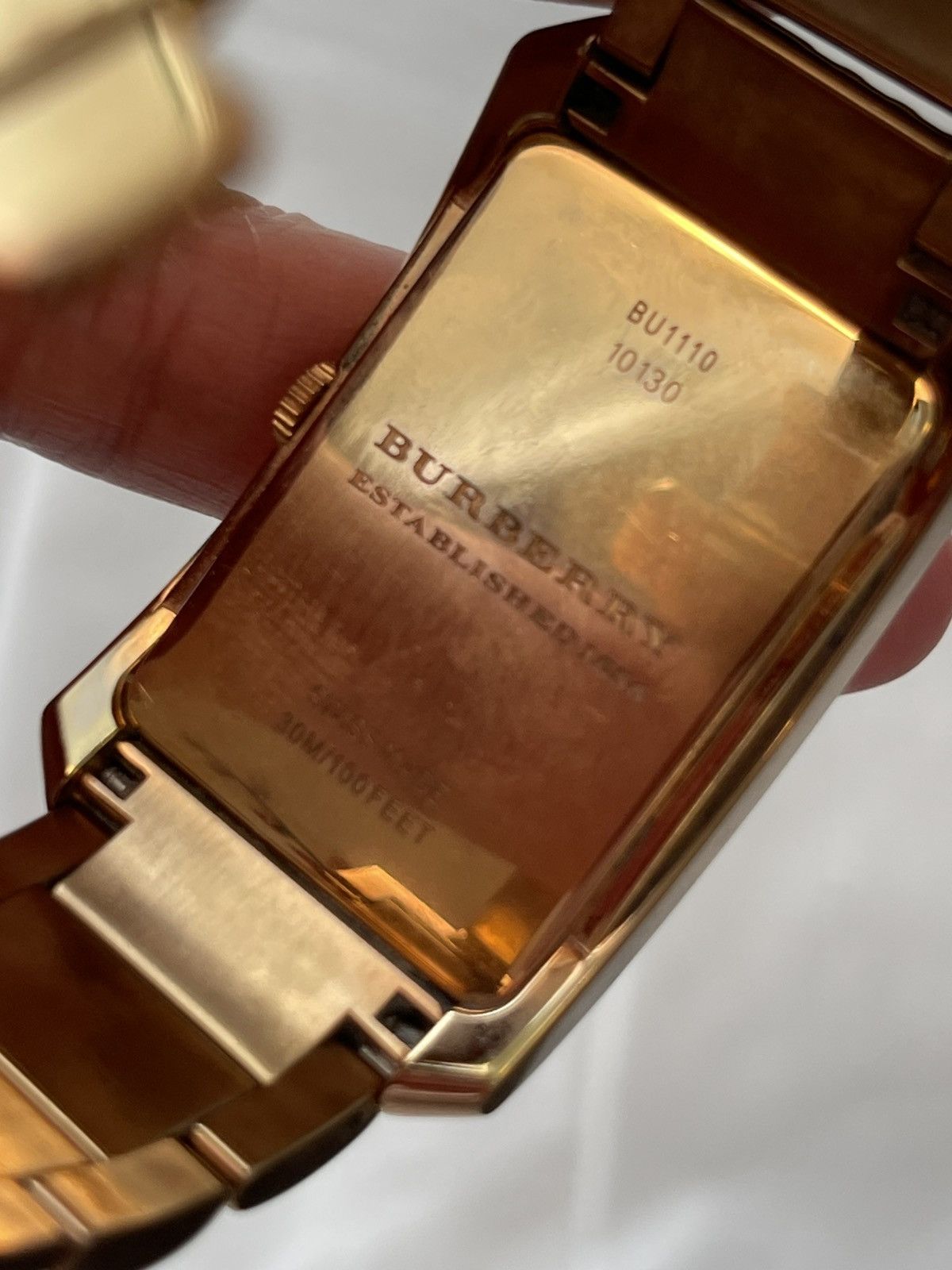 Burberry Burberry Swiss Rose gold watch Size ONE SIZE - 8 Thumbnail