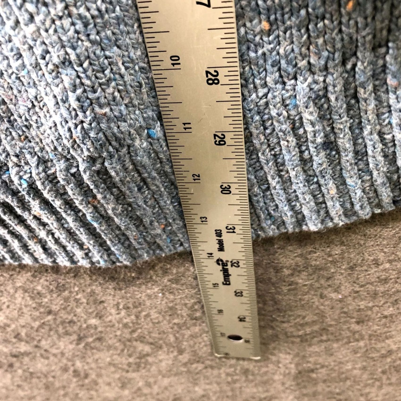 Uniqlo Uniqlo Sweater Womens S Blue High Neck Long Sleeve Oversized Tunic Soft Knit Size S / US 4 / IT 40 - 8 Thumbnail