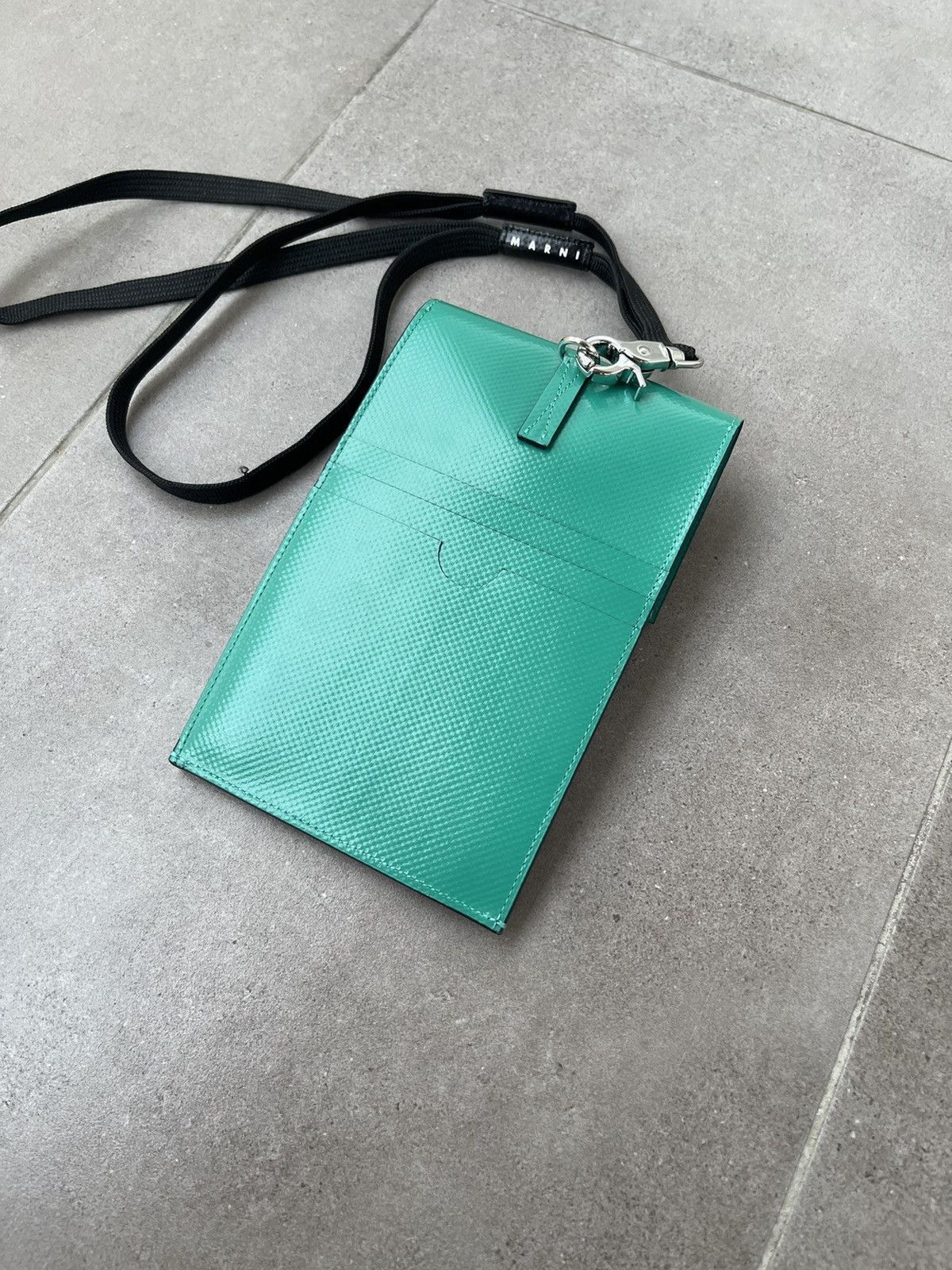 Marni !DS! SS22 Marni Tribeca Two Tones Blue Green Phone Case Size ONE SIZE - 7 Thumbnail