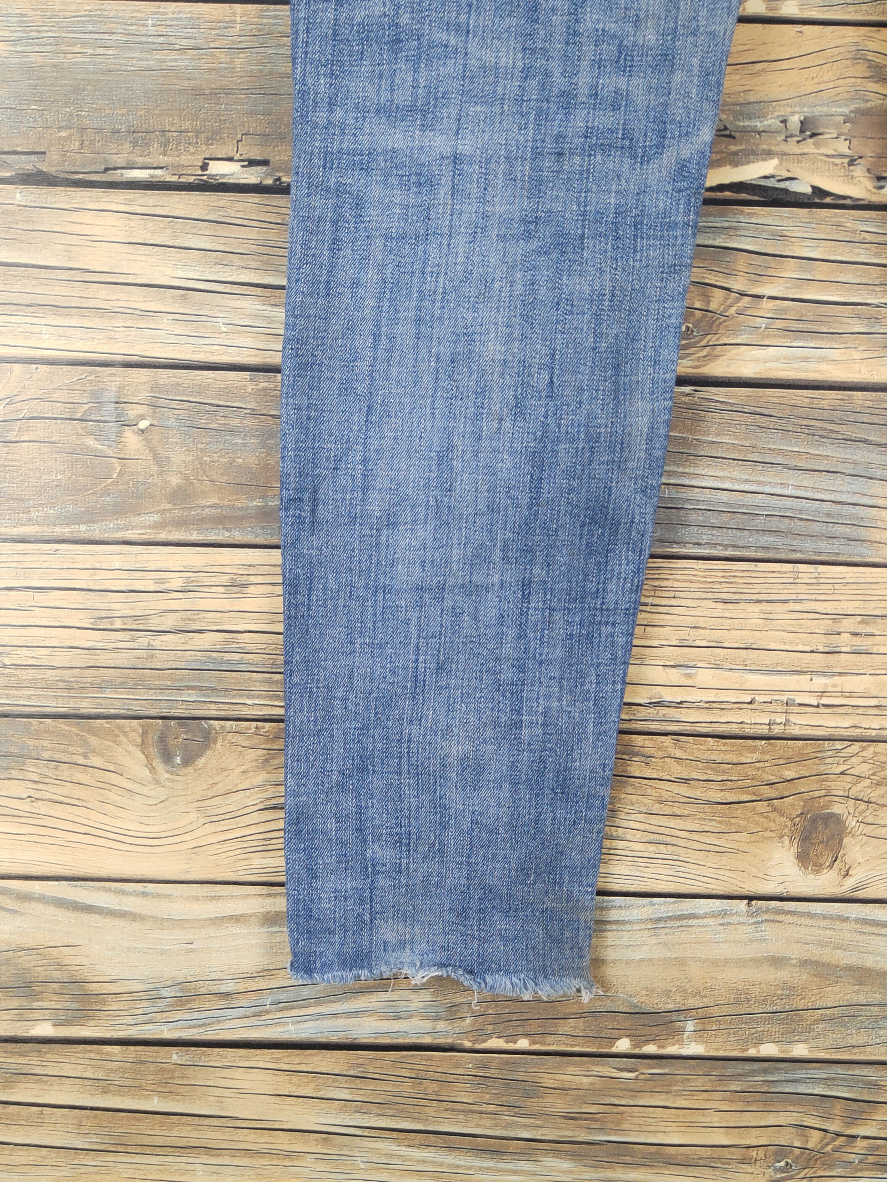 Polo Ralph Lauren Polo Ralph Lauren Blue Distressed Ripped Jeans #W2011 Size 29" - 9 Thumbnail