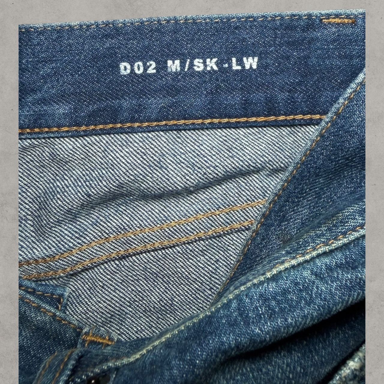 Saint Laurent Paris 2018 Saint Laurent Paris D02 Blue Crash Denim Sz 30 Size US 30 / EU 46 - 4 Thumbnail