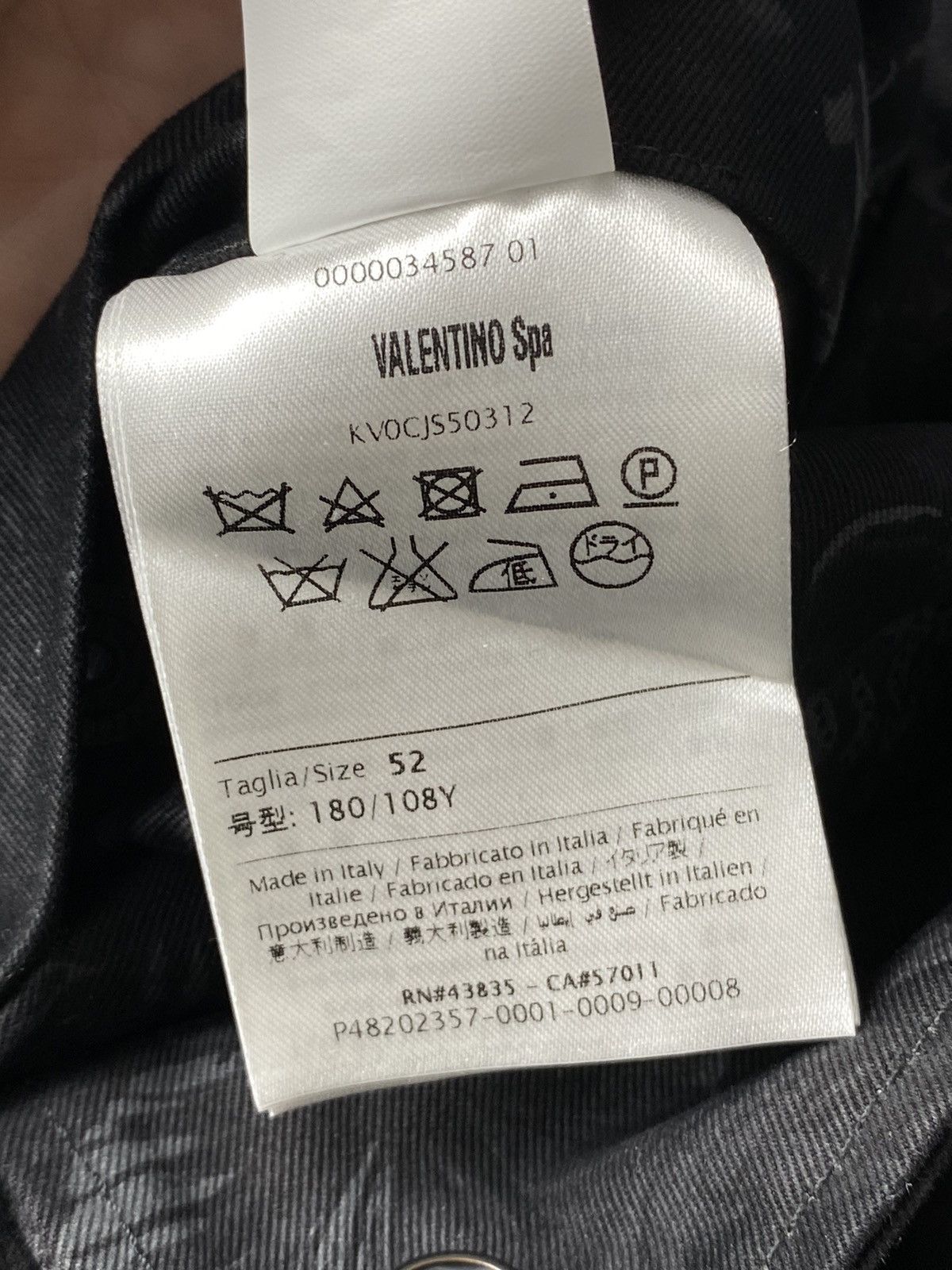 Valentino Valentino Camubutterfly Printed Jacket Men size 52 Size US L / EU 52-54 / 3 - 22 Thumbnail