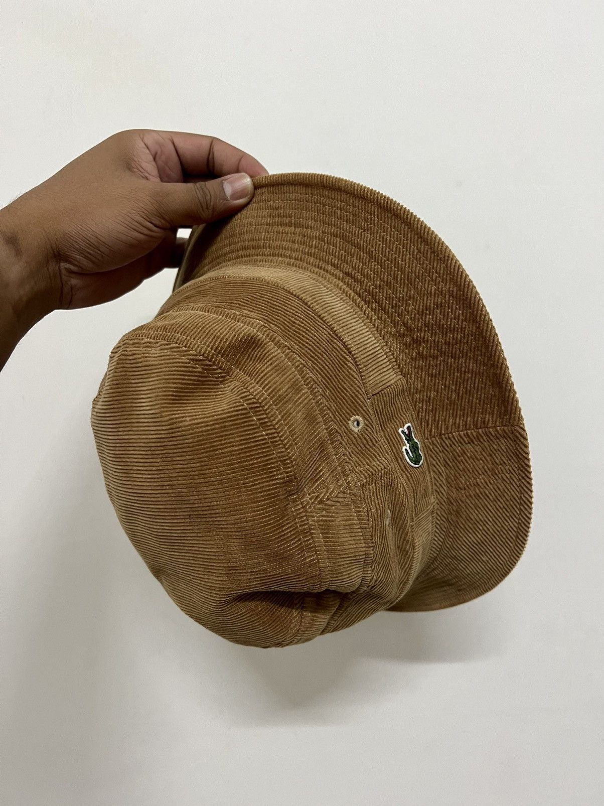 Lacoste Vintage Lacoste Corduroy Bucket Hat Size ONE SIZE - 3 Thumbnail