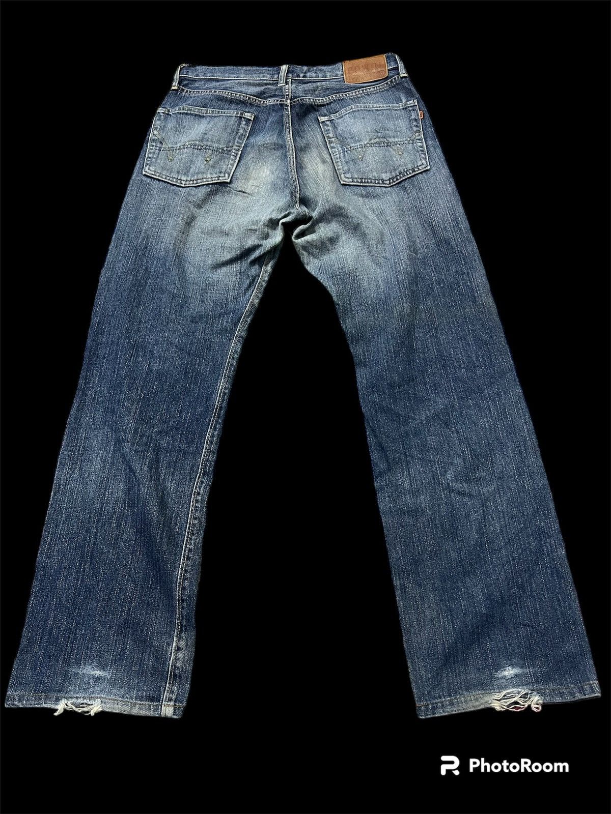 Edwin 💥RARE EDWIN 505zx SELVEDGE WITH ORENTAG Size US 31 - 2 Thumbnail