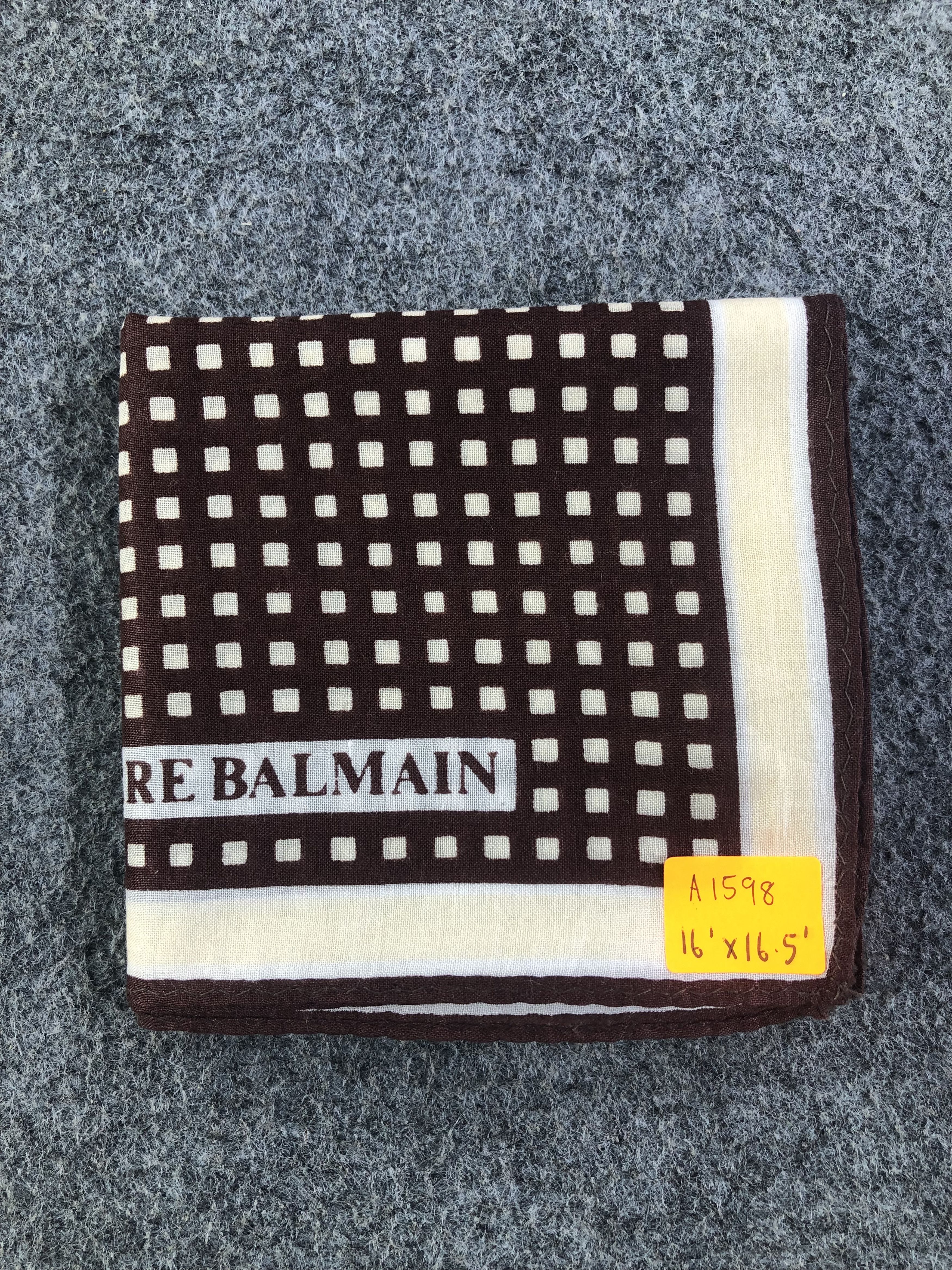 Pierre Balmain Pierre Balmain Handkerchief / Bandana / Neckerchief Size ONE SIZE - 6 Thumbnail