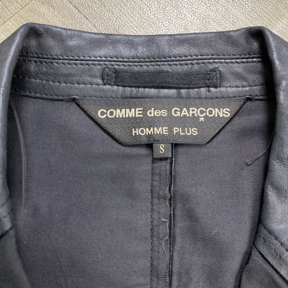 Comme des Garcons Homme AW2001 Archive Comme des Garçons Homme Plus Leather Jacket Size US S / EU 44-46 / 1 - 10 Thumbnail