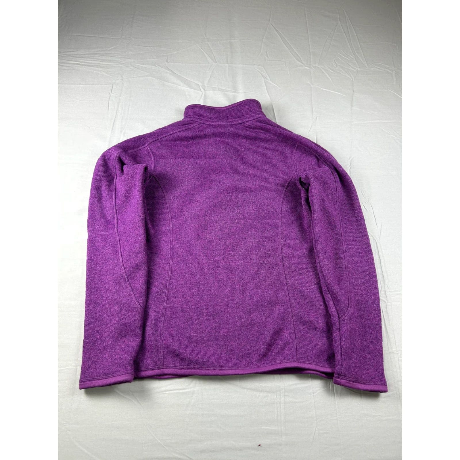 Patagonia Patagonia Sweater Womens Small Purple 1/4 Zip Fleece Pullover Raglan Sleeve Mock Neck Size S / US 4 / IT 40 - 2 Thumbnail