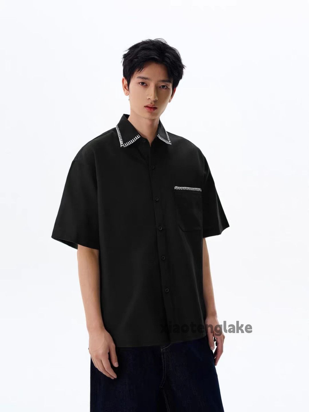 Designer Unisex outdoor utility punk yuppie loose aloha shirt Size US M / EU 48-50 / 2 - 2 Thumbnail