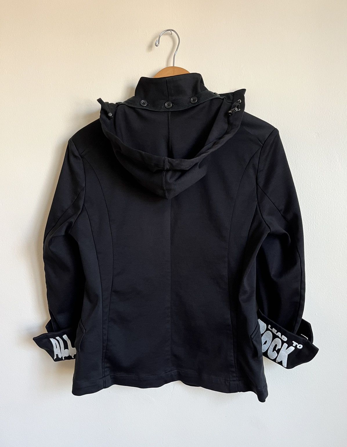 If Six Was Nine × Japanese Brand × Vintage Vintage 00’s PPFM “All Roads Lead To Rock” Blazer Jacket Size L / US 10 / IT 46 - 20 Thumbnail