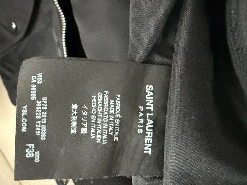Saint Laurent Paris Saint Laurent Paris Bomber Jacket-2508 Size US S / EU 44-46 / 1 - 5 Thumbnail
