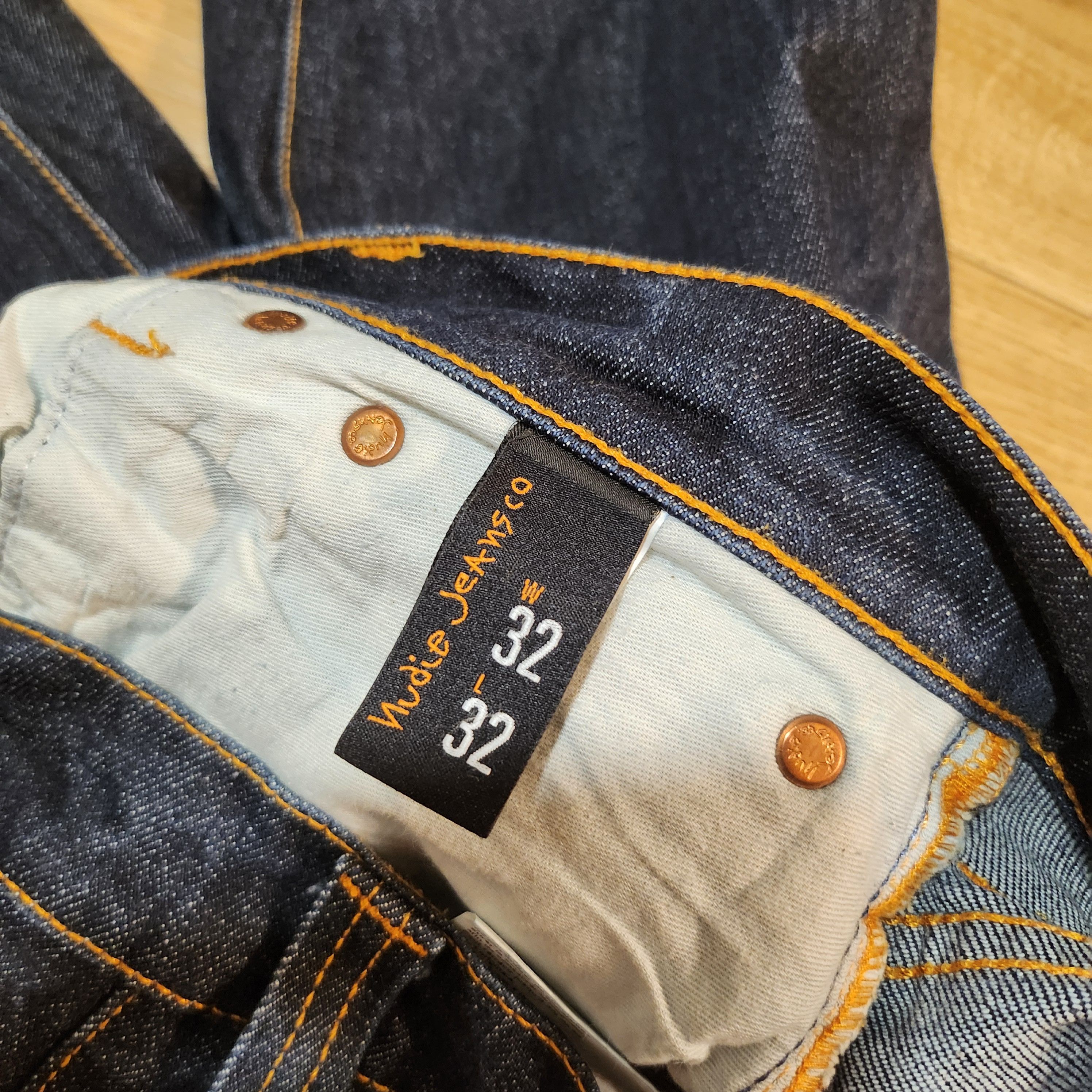 Nudie Jeans 32x32 Grim Tim - Nudie Jeans Blue Denim Size US 32 / EU 48 - 6 Thumbnail
