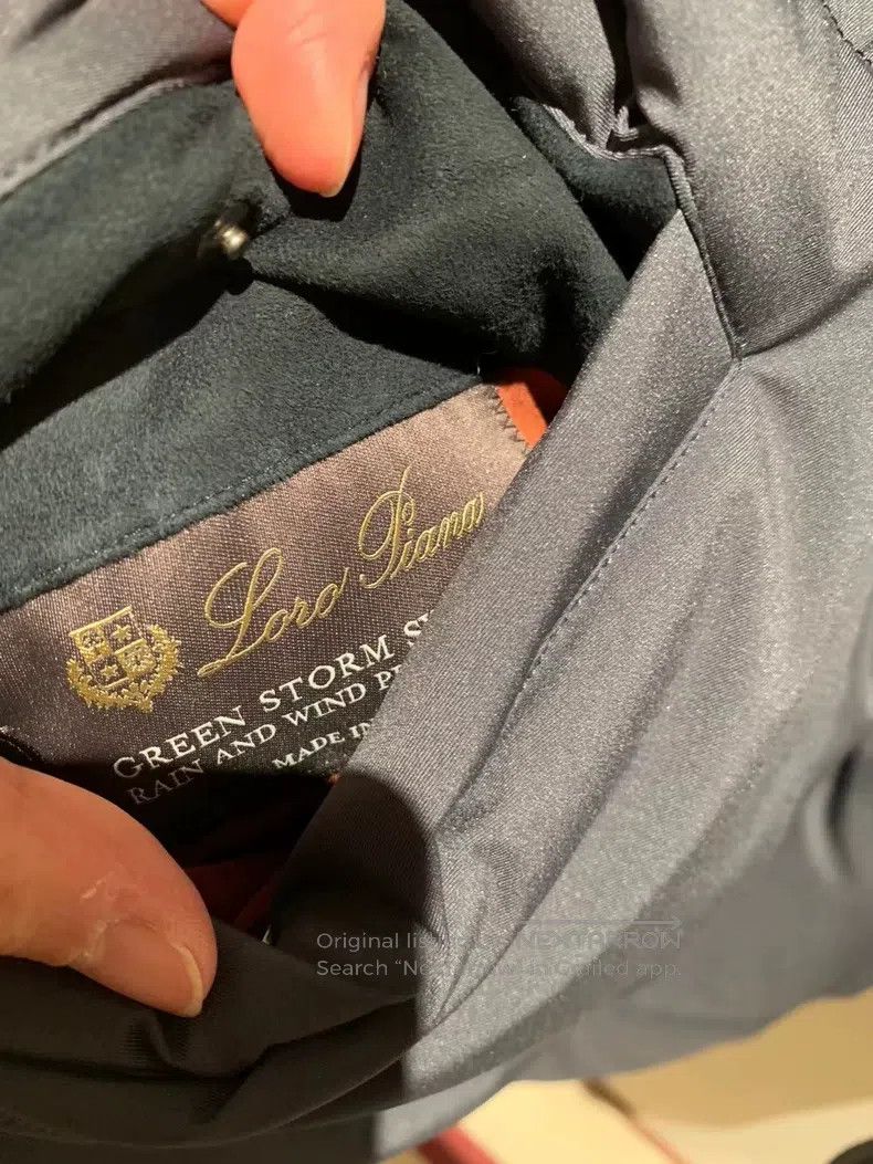 Loro Piana Loro Piana Men's Wool and Cashmere Cotton Jacket, Two Side Size US S / EU 44-46 / 1 - 7 Thumbnail