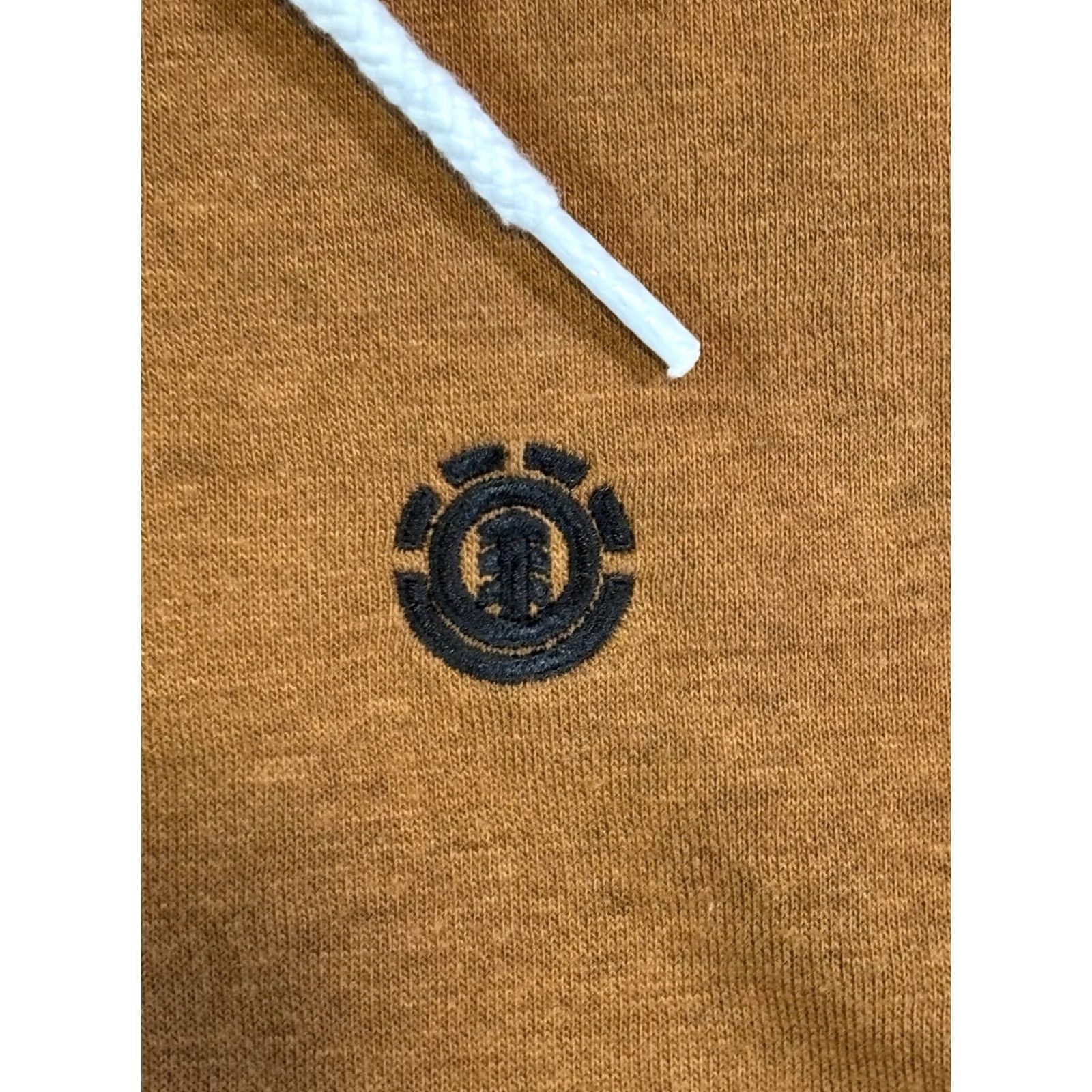 Element ELEMENT Orange CROSS NECK HOODIE Pullover Drawstring Hooded Mens L Size US L / EU 52-54 / 3 - 3 Thumbnail