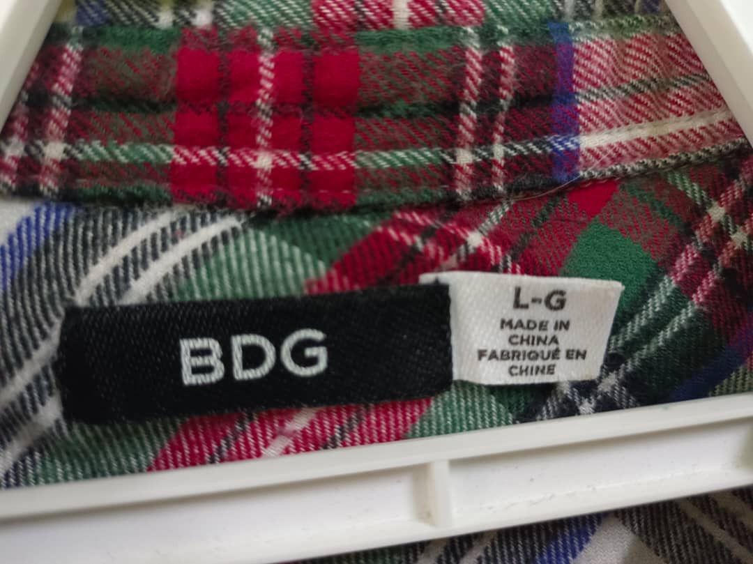 Bdg BDG Flannel Shirt Size US L / EU 52-54 / 3 - 3 Thumbnail