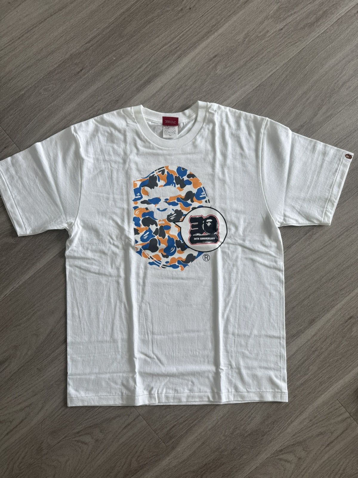 Bape Bape Maebashi 30th Anniversary Ape Head tee Size US L / EU 52-54 / 3 - 1 Thumbnail
