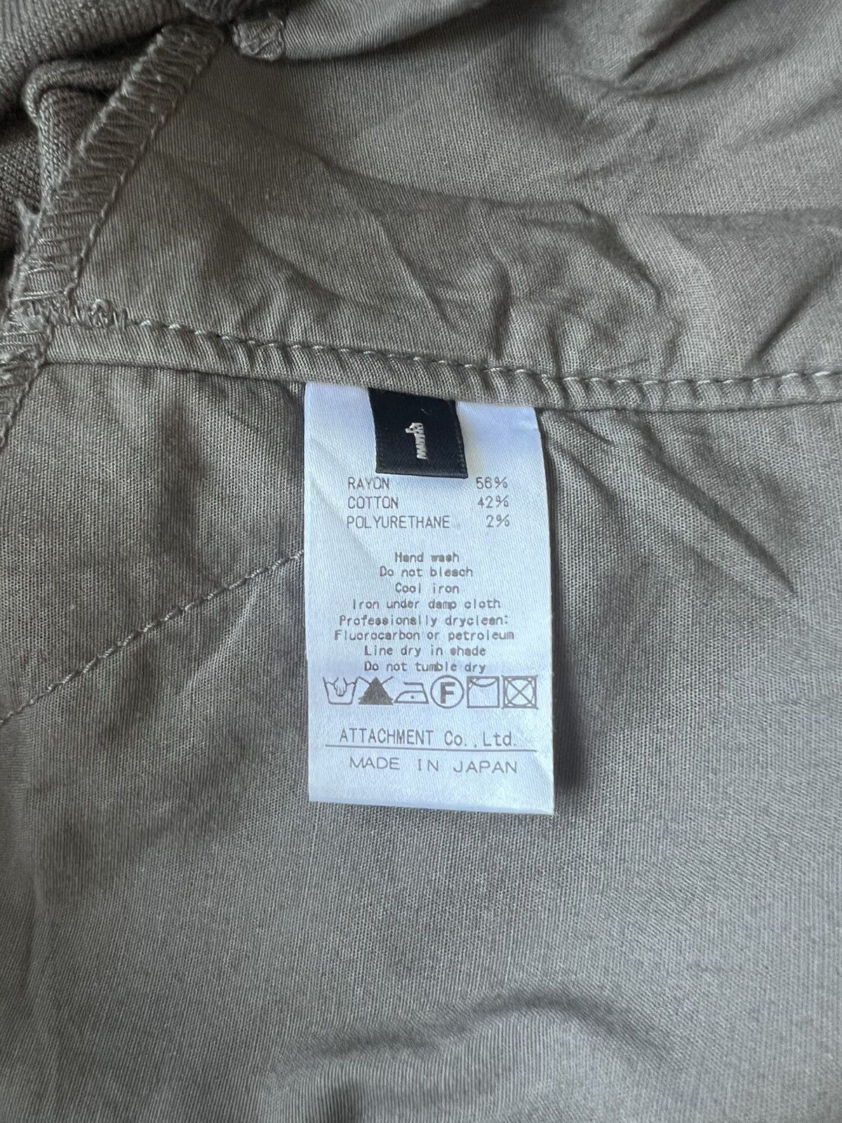 Kazuyuki Kumagai Attachment Kazuyuki Kumagai Attachment Drop Crotch J-Cut Moleskin Pants Size US 30 / EU 46 - 7 Thumbnail