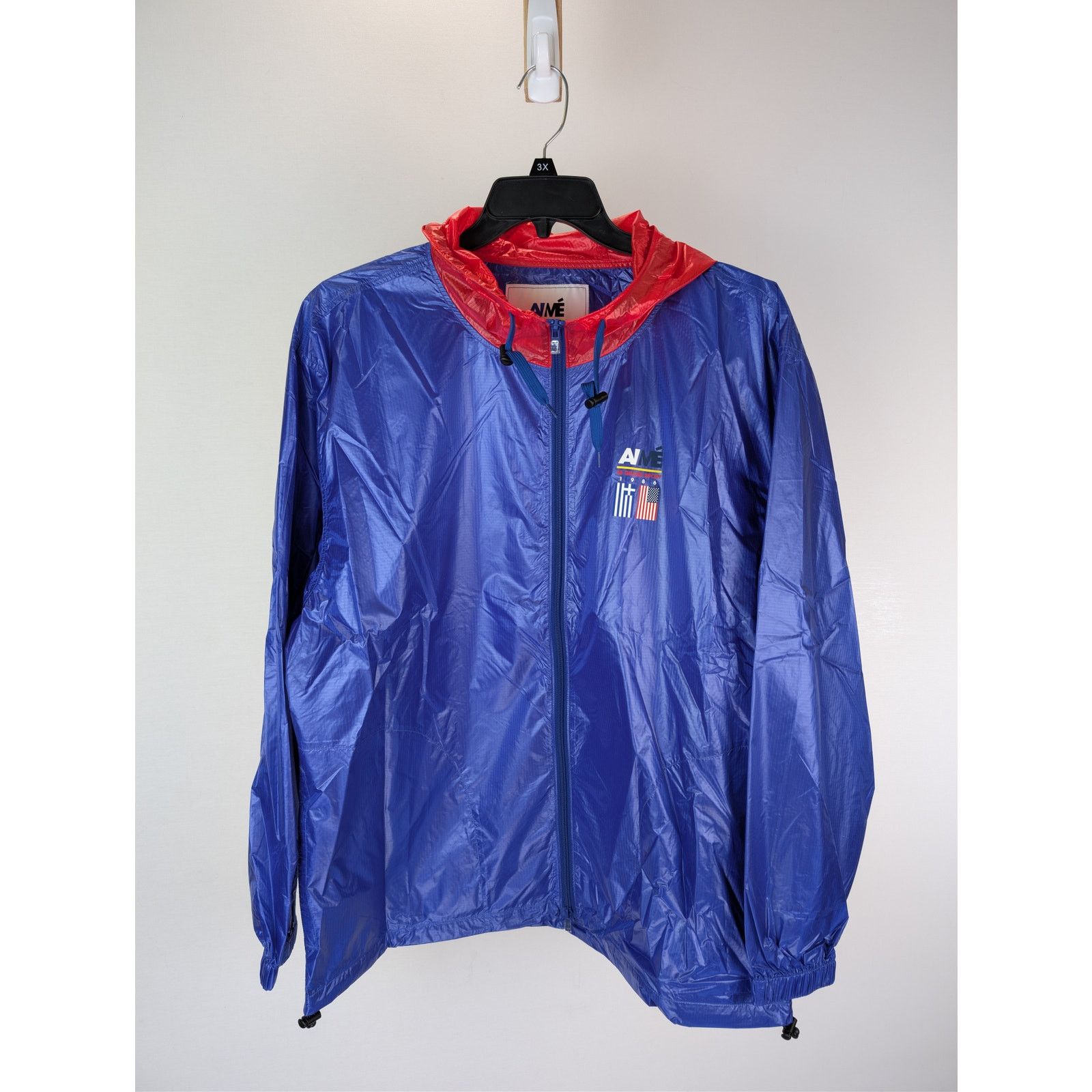 Aime Leon Dore × New Balance o1rshd1 Technohull Anorak 38-GS Offshore Windbreaker in Blue Size US L / EU 52-54 / 3 - 9 Thumbnail