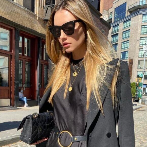 Saint Laurent Paris 🕶️ New Saint Laurent SL214 KATE 023 Sunglasses Size ONE SIZE - 3 Thumbnail
