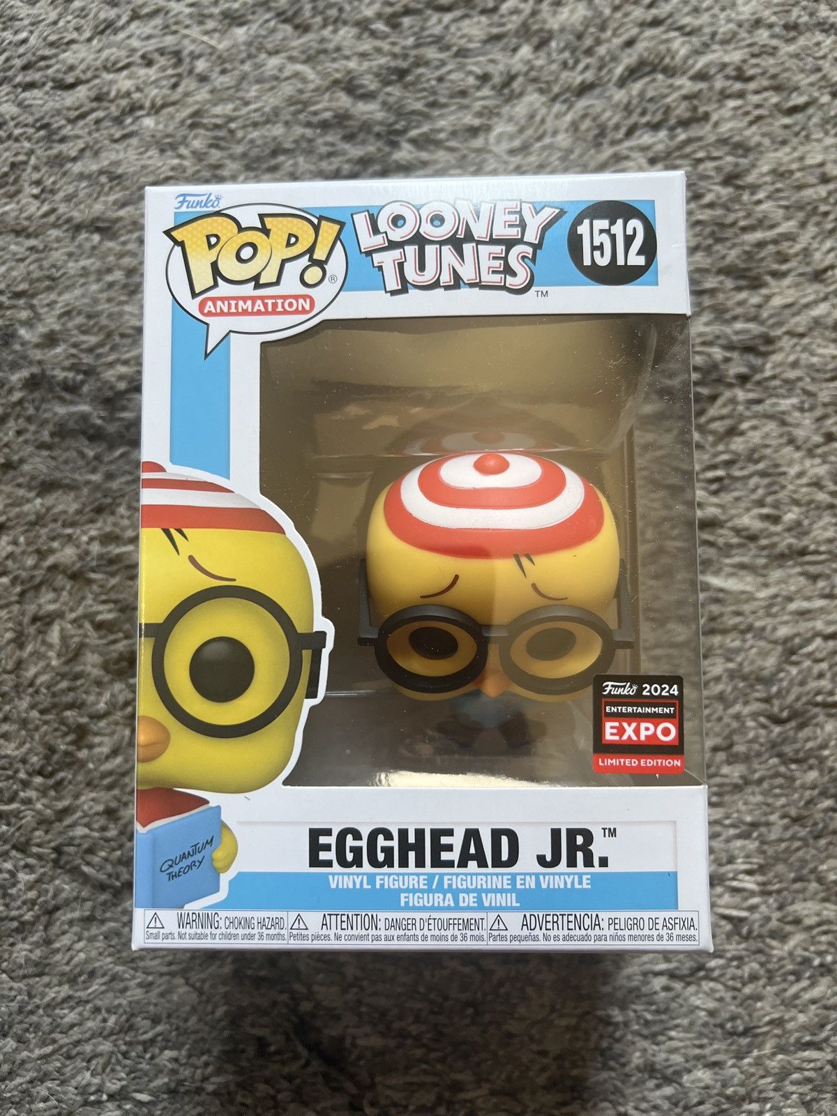 Warner Bros Funko Pop! Egghead Jr. Vinyl Figure Size ONE SIZE - 1 Thumbnail