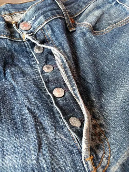 Levi's Vintage Levi's 501 Distressed Jeans 36x34 Size US 36 / EU 52 - 4 Thumbnail