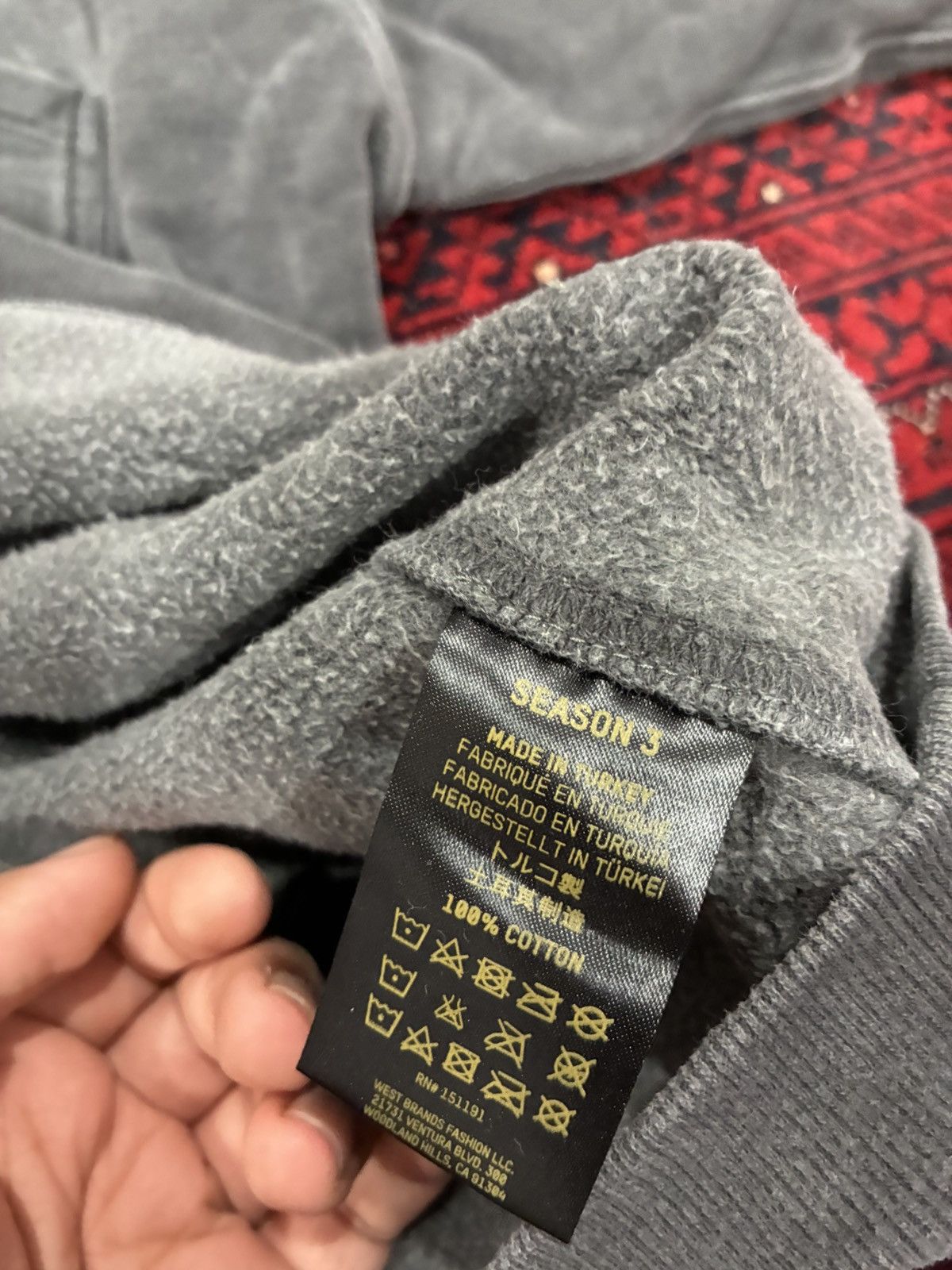 Yeezy Yeezy Season 3 Crewneck Sweatshirt Size US L / EU 52-54 / 3 - 2 Thumbnail