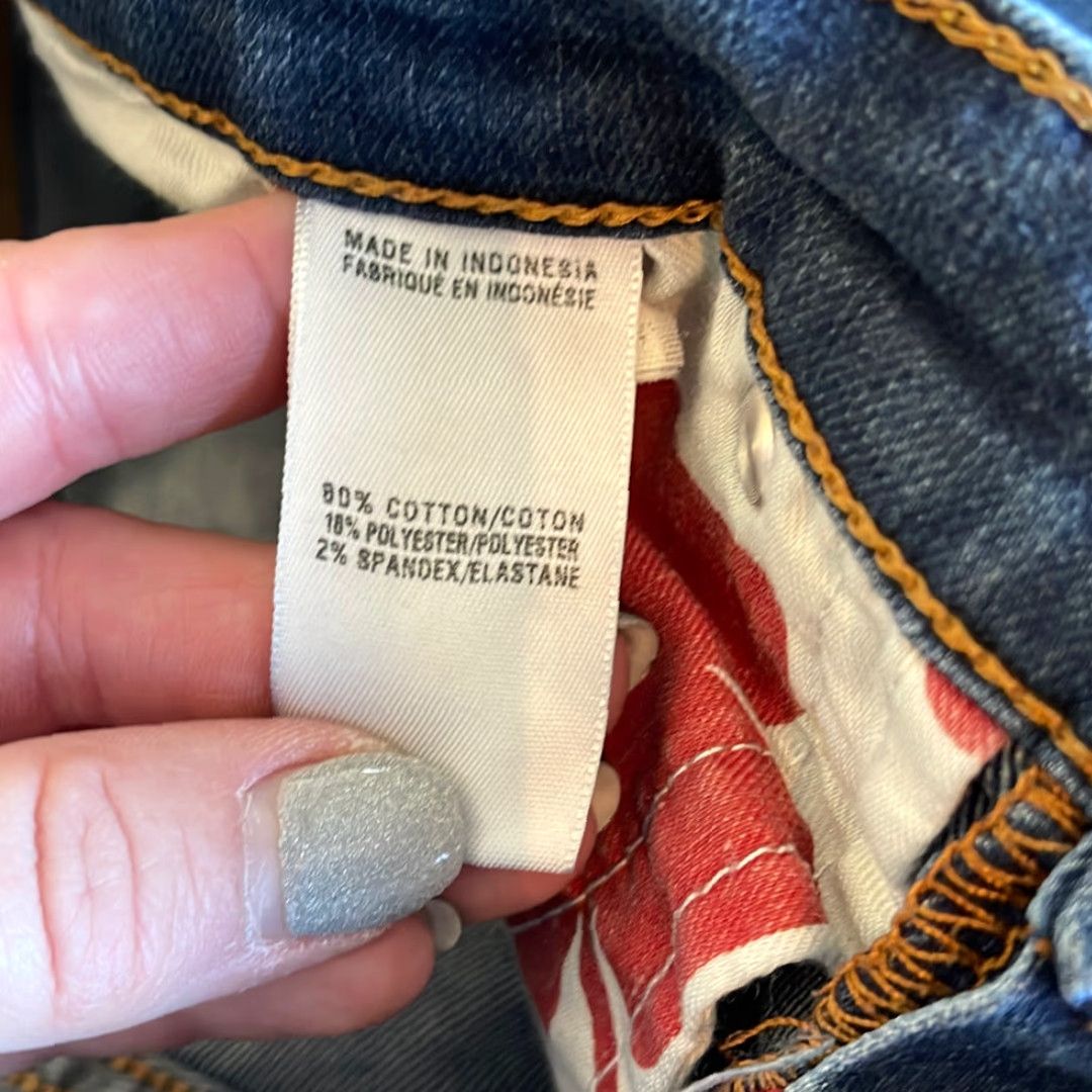 Lucky Brand Lucky Brand Women’s Skinny Jeans size 2 LABEL CRACKED Size 26" / US 2 / IT 38 - 8 Thumbnail