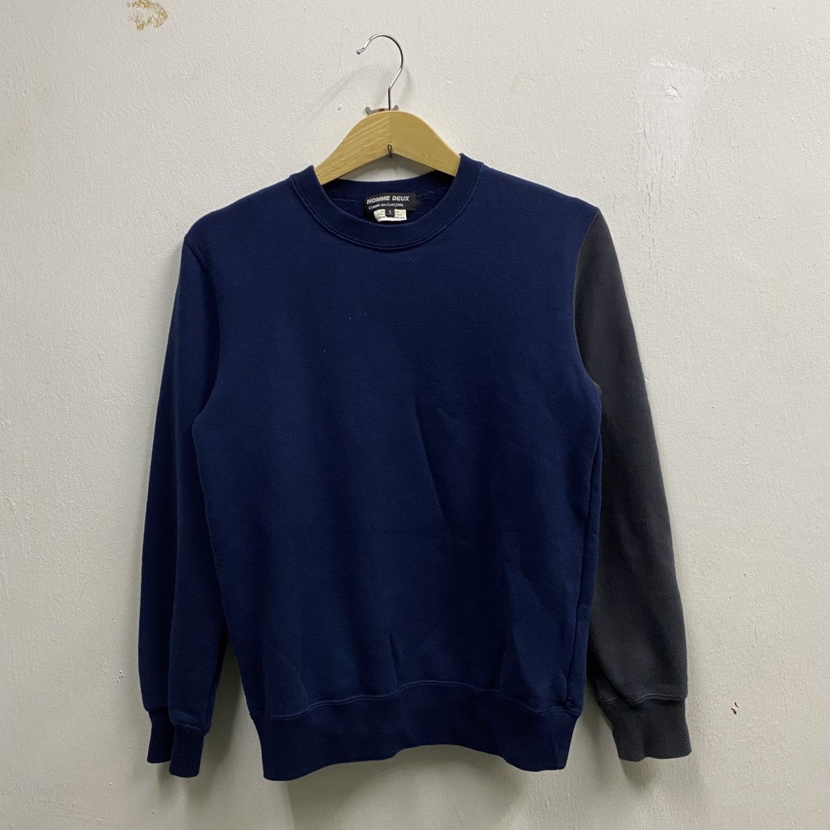 Comme des Garcons Homme Deux 2017 Homme Deux Comme Des Garcons 2 tone colour sweatshirts Size US S / EU 44-46 / 1 - 1 Thumbnail