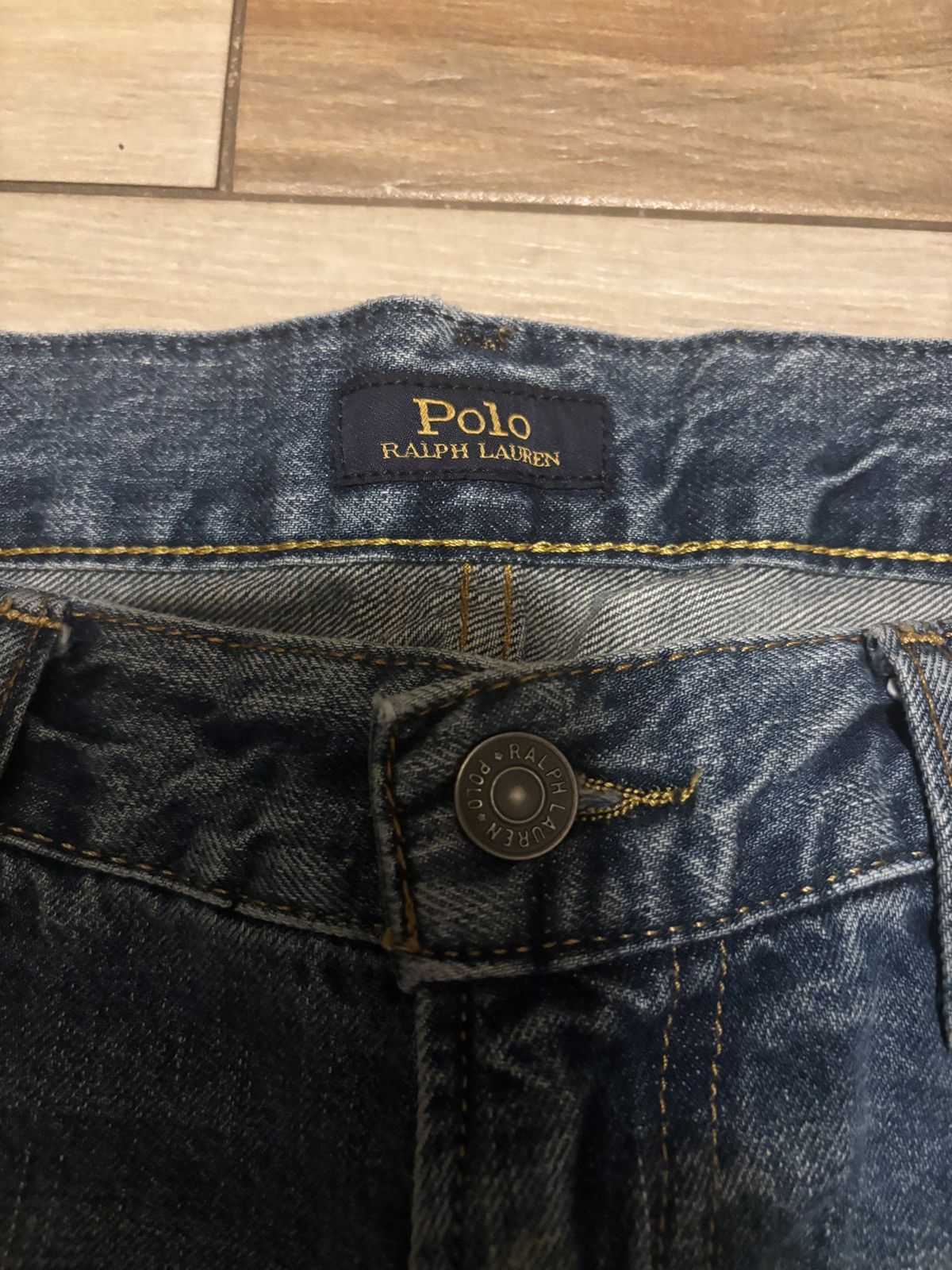 Polo Ralph Lauren Polo Ralph Lauren stitch jeans Size US 33 - 3 Thumbnail