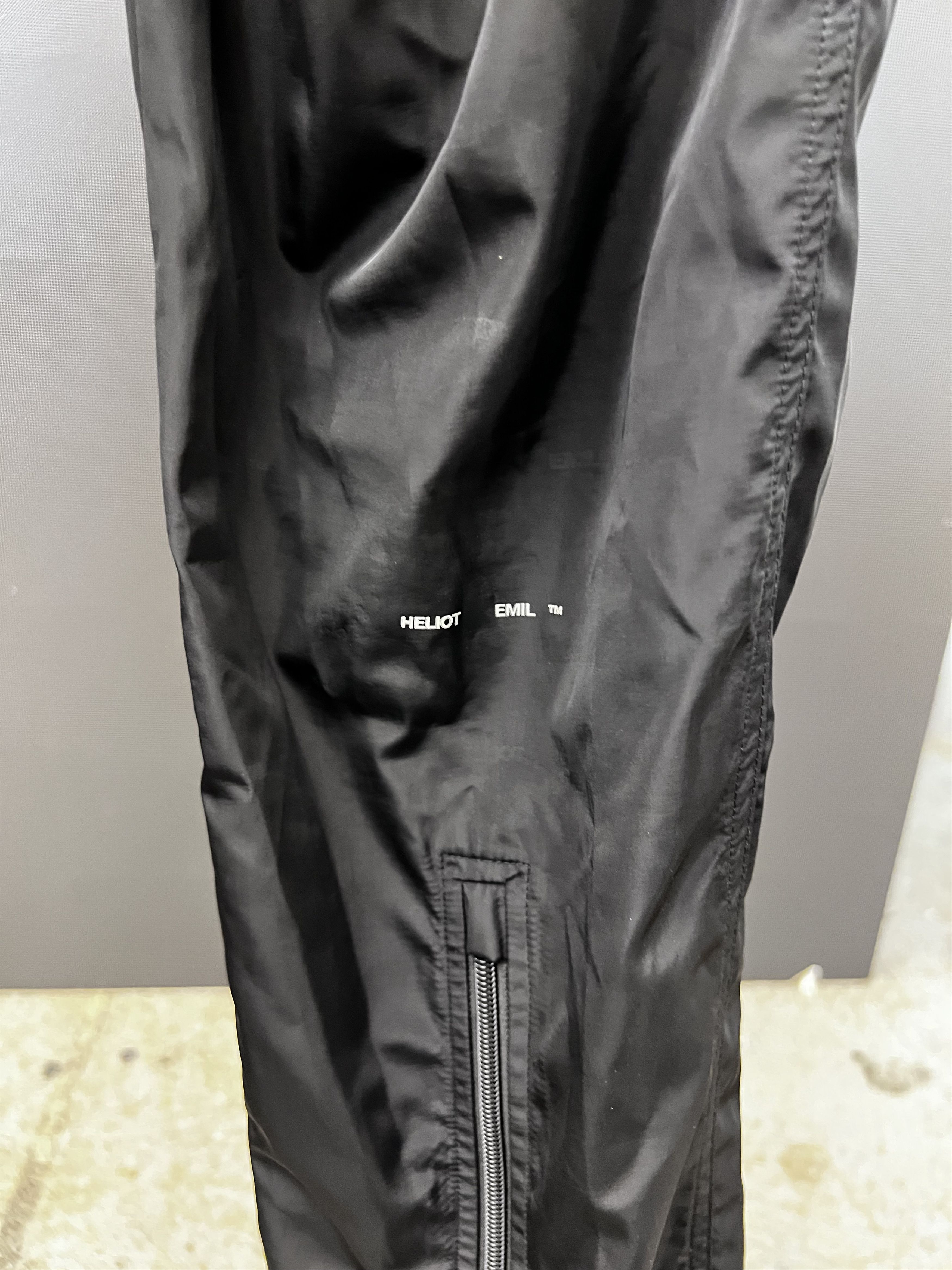 Heliot Emil BLACK TRACKPANTS Size US 30 / EU 46 - 3 Thumbnail
