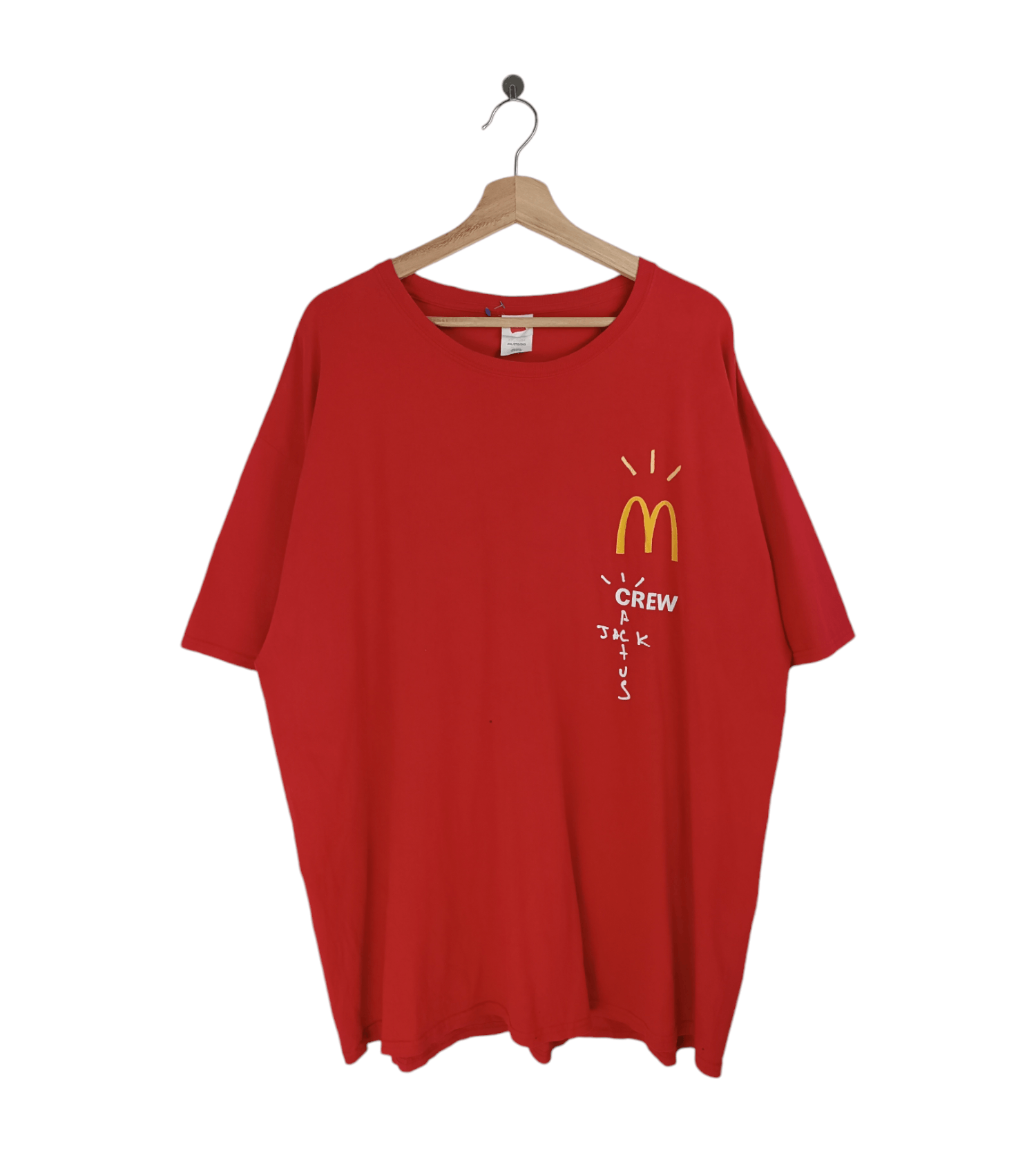 Other TRAVIS SCOTT CACTUS JACK CREW MCDONALD'S RAP TEE Size US XXL / EU 58 / 5 - 1 Thumbnail