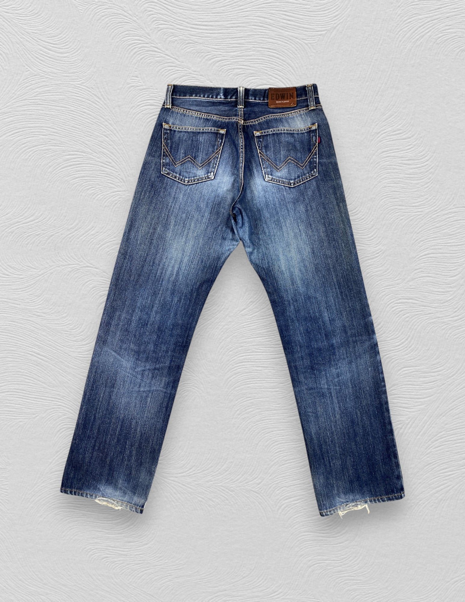 Edwin Edwin Japan Distressed Jeans 31x30.5 -JN040 Size US 31 - 2 Thumbnail
