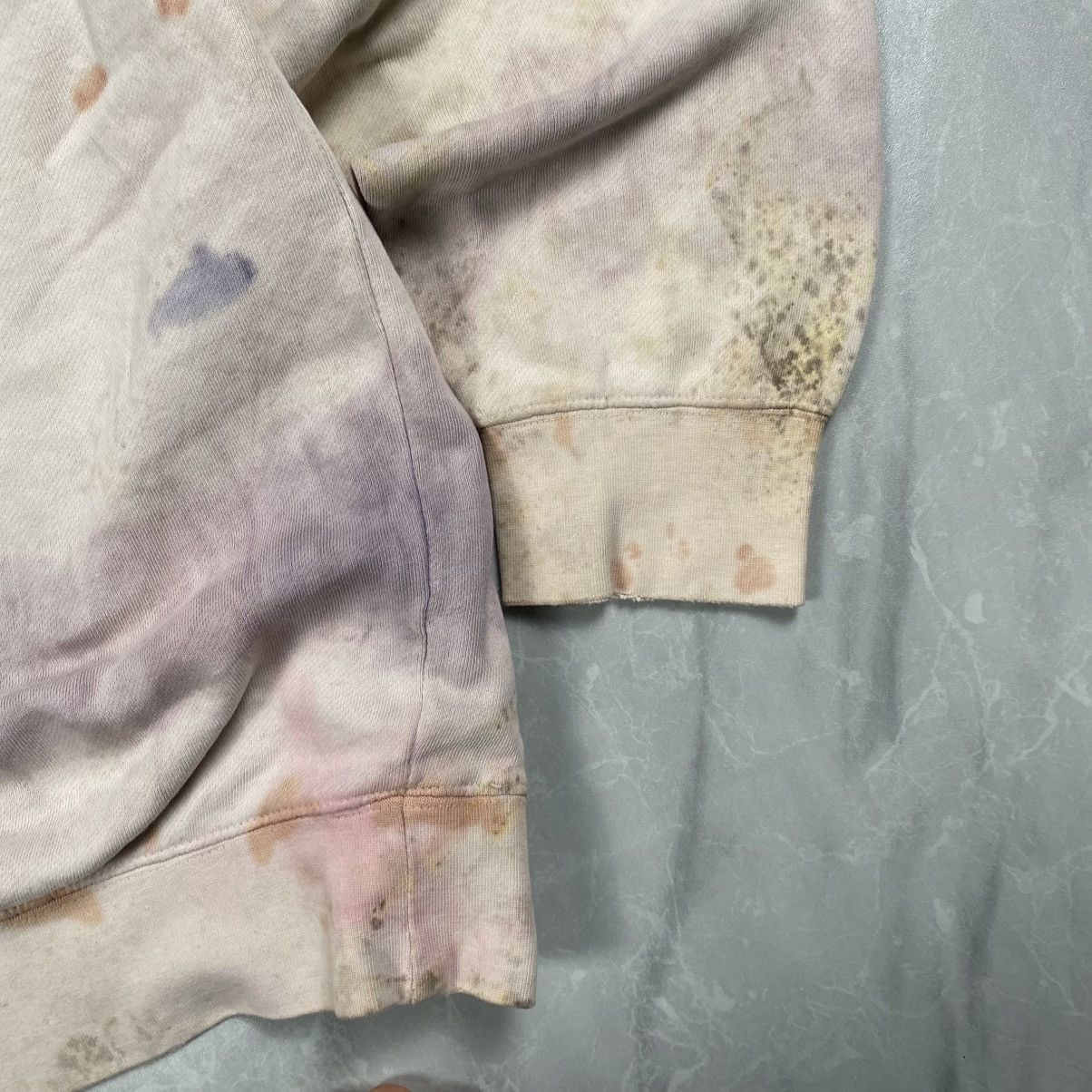 Stussy Vintage y2k Stussy Japan Tiedye Distressed Crewneck Size US L / EU 52-54 / 3 - 4 Thumbnail