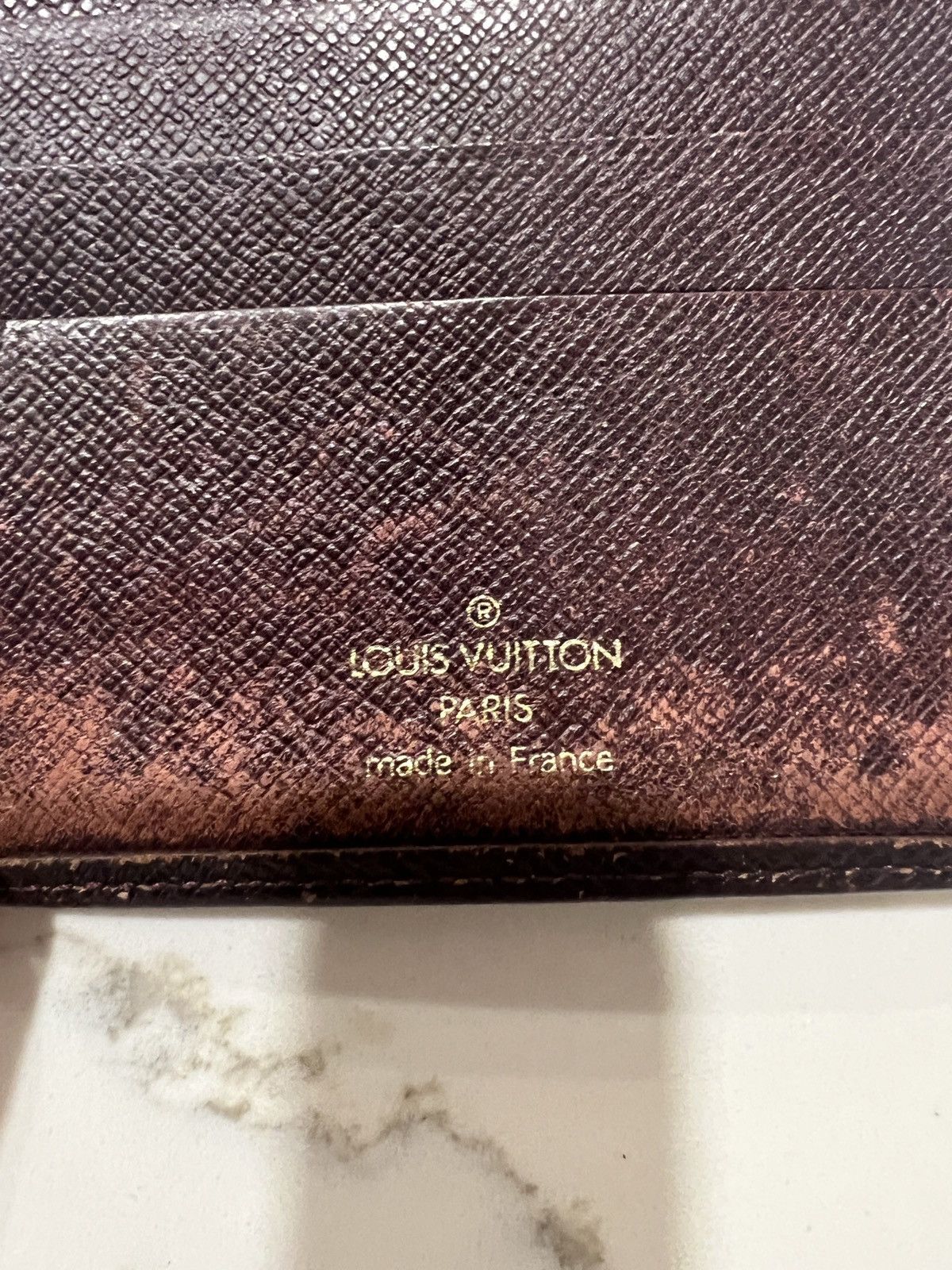 Louis Vuitton Louis Vuitton Brown Taiga Leather Mens Wallet Size ONE SIZE - 5 Thumbnail