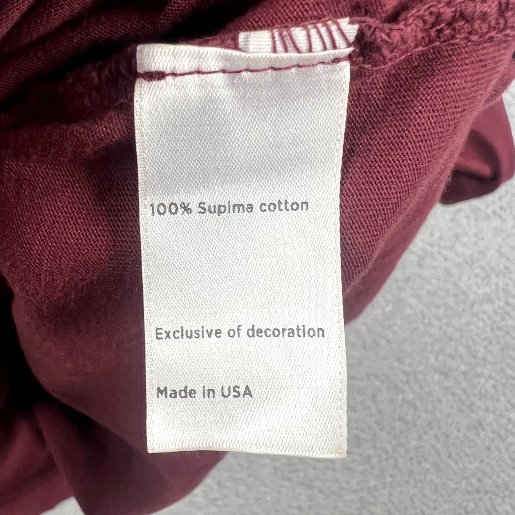Huckberry Flint & Tinder Polo Shirt Red USA Made Short Sleeve Large Mens Polo Shirt casual Americana USA Classic Boys? Size US L / EU 52-54 / 3 - 4 Thumbnail
