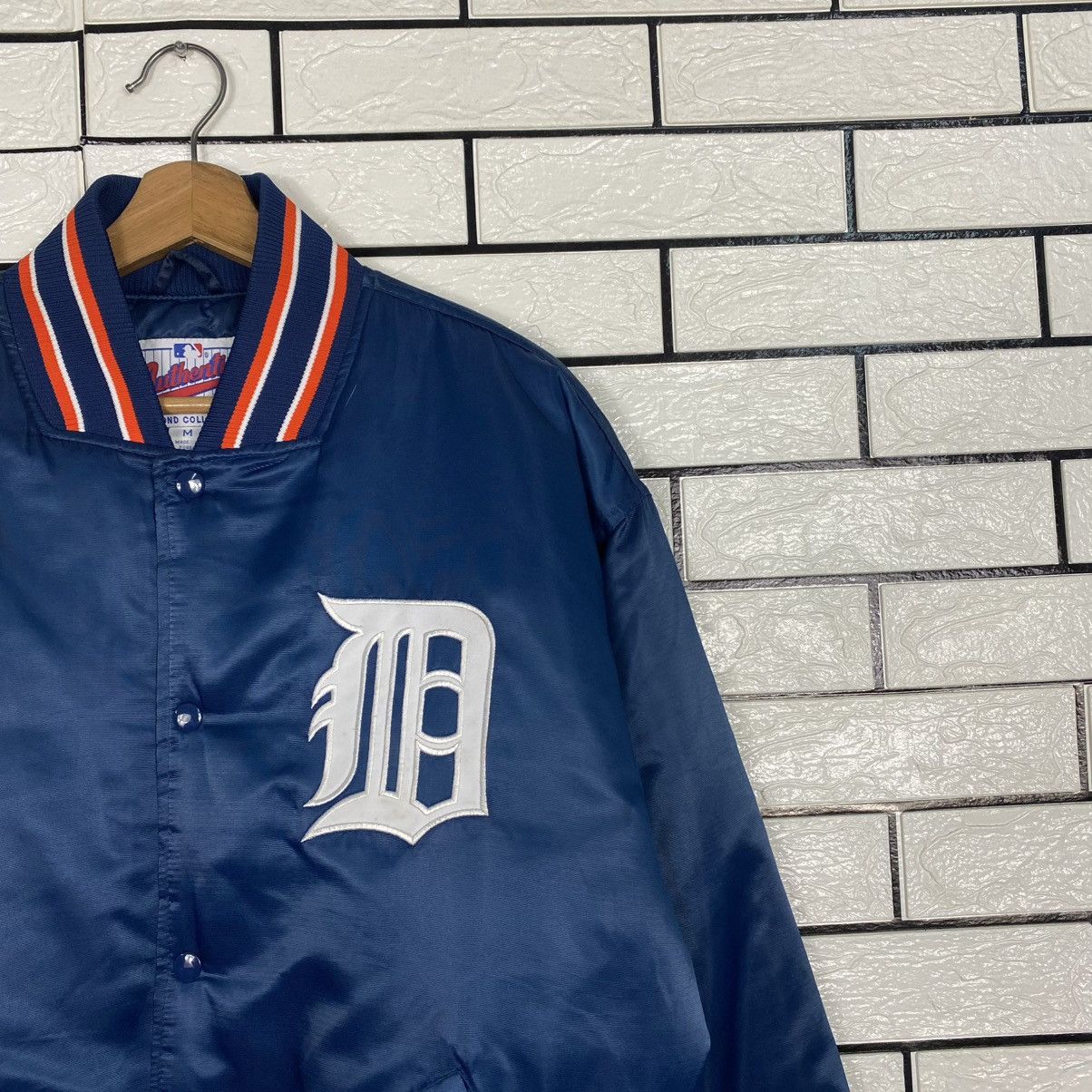 Starter 🔥VINTAGE SATIN BOMBER JACKET MLB NEW YORK STARTER BIG LOGO Size US M / EU 48-50 / 2 - 9 Thumbnail
