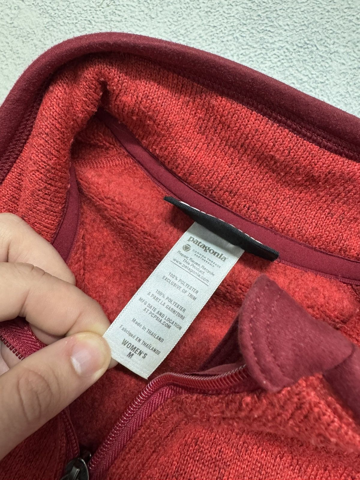 Patagonia Vintage Patagonia Fleece Zip Hoodie Size M / US 6-8 / IT 42-44 - 9 Thumbnail