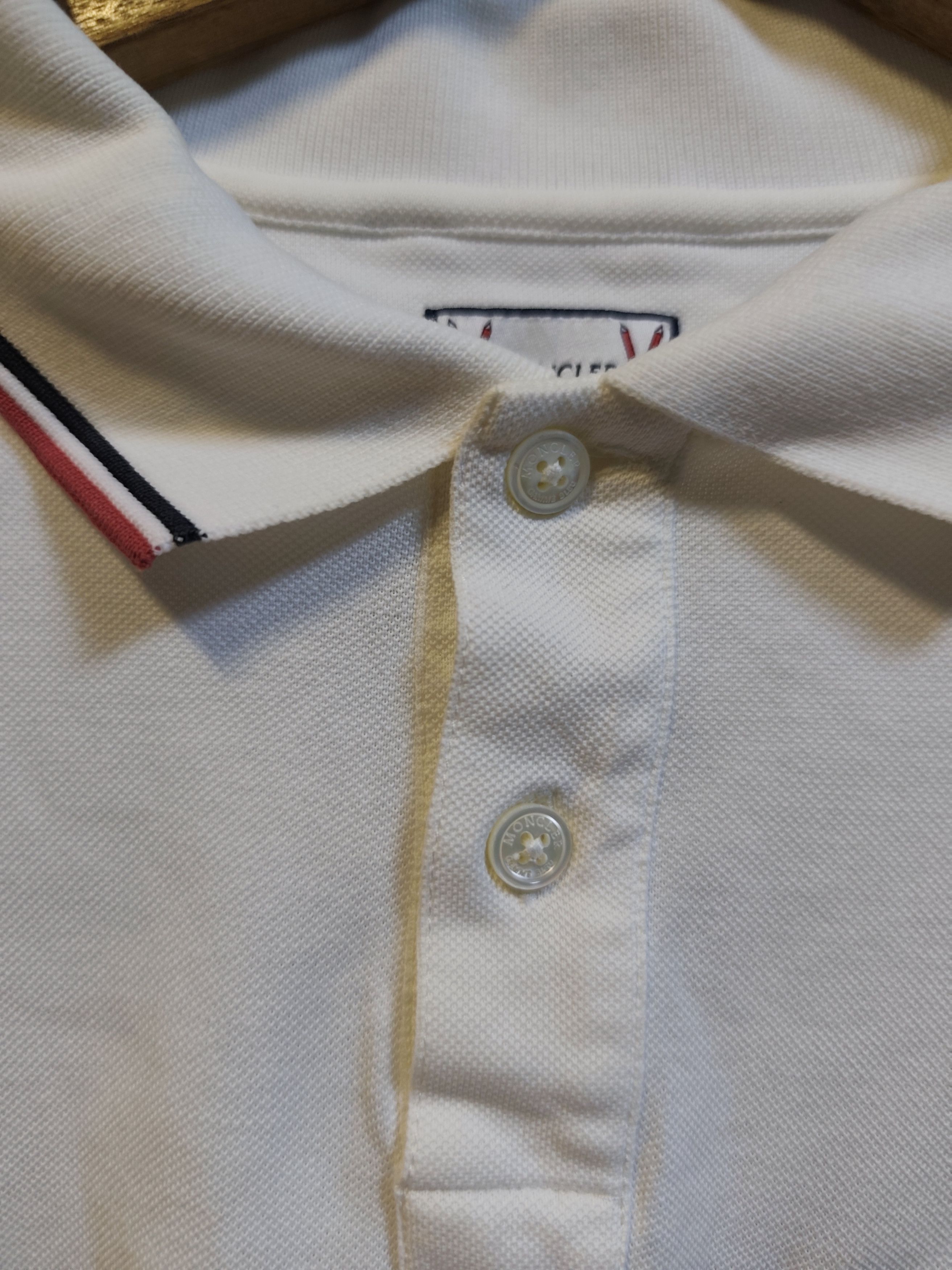 Moncler Gamme Bleu Moncler Gamme Bleu x Thom Browne Polo Shirt Size US M / EU 48-50 / 2 - 6 Thumbnail