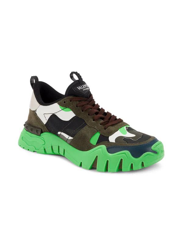Valentino o1y0525 Low-Top Sneakers in Multicolor Size US 9 / EU 42 - 2 Thumbnail
