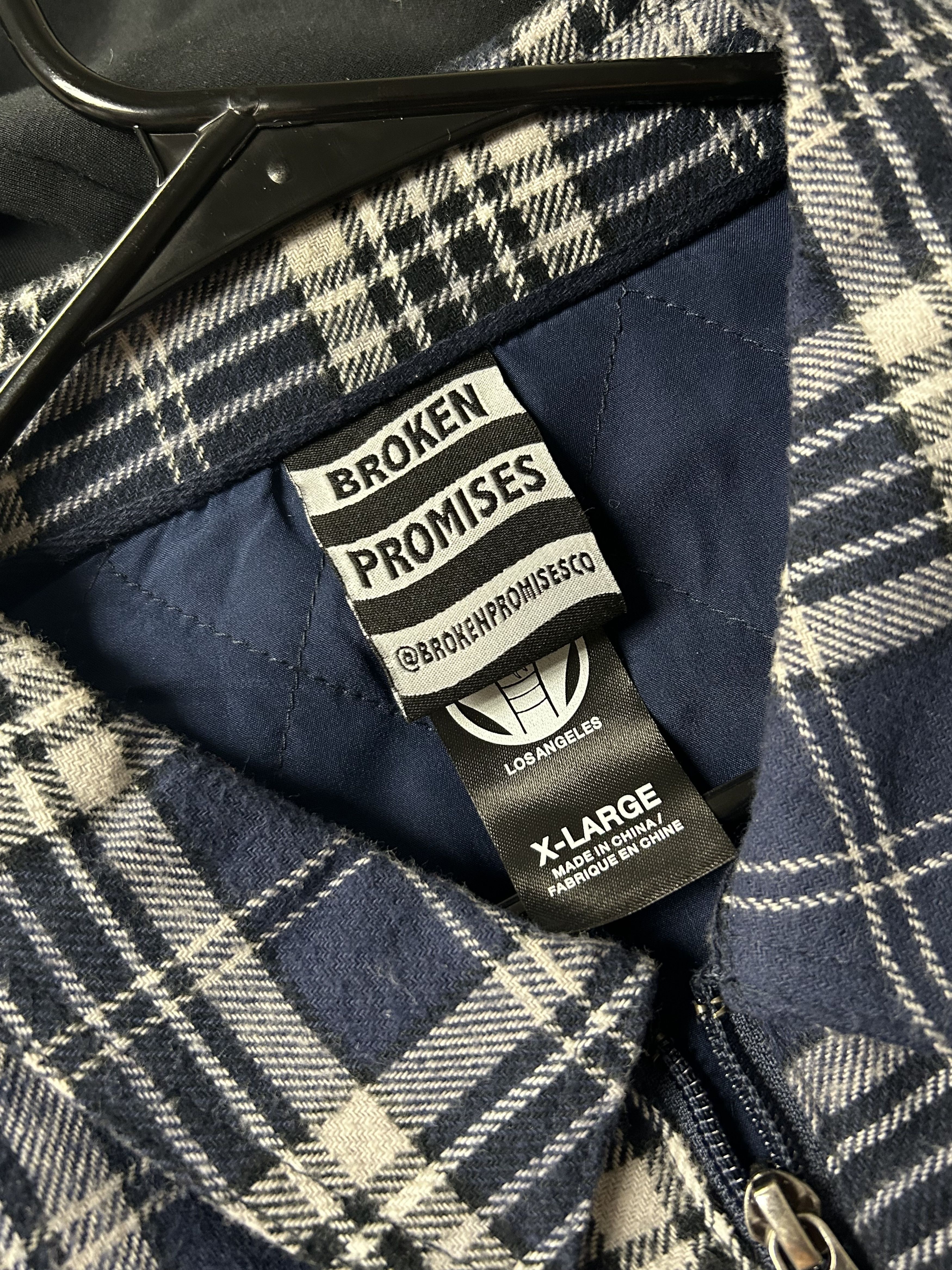 Broken Promises Co. Flannel Jacket Broken Promises Size US XL / EU 56 / 4 - 4 Thumbnail