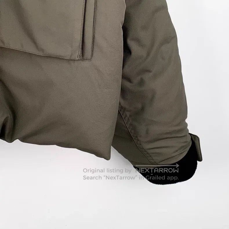 Balenciaga Balenciaga Brown Green Logo Letter Embroidered Hooded Draw Size XXS / US 00 / IT 34 - 4 Thumbnail