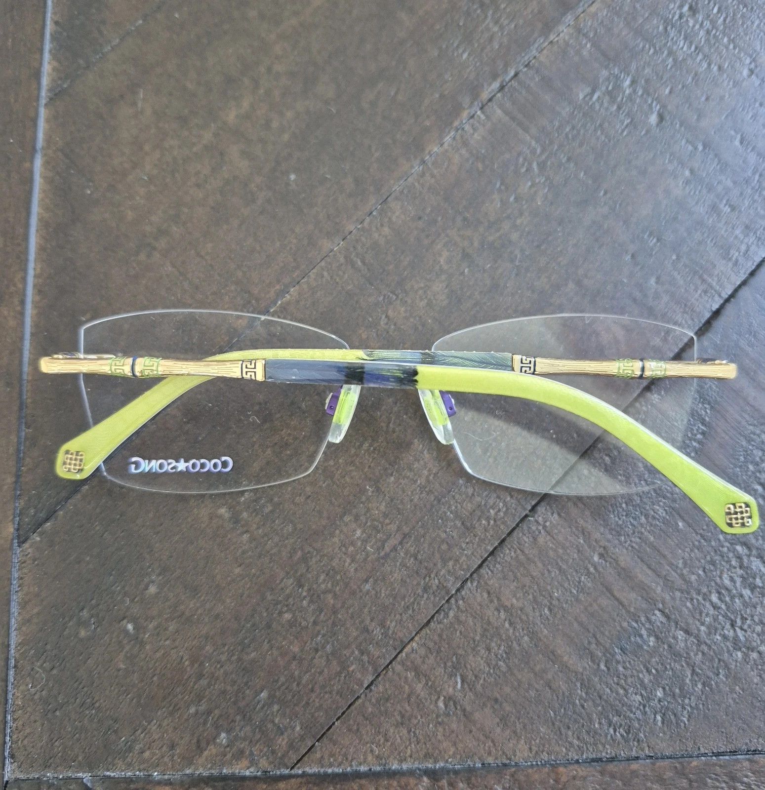 Other Coco Song Eyeglasses CV176 Slow Blues Col 4 54/18/140 Size ONE SIZE - 3 Thumbnail