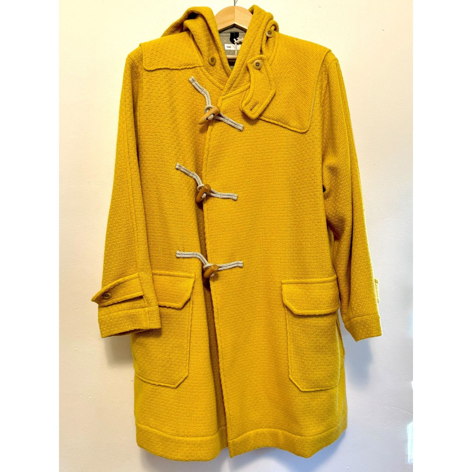 Ts(S) NWT ts(s) Duffle Coat in Basketweave Wool Blend Size 3 (M-L) Size US M / EU 48-50 / 2 - 1 Thumbnail
