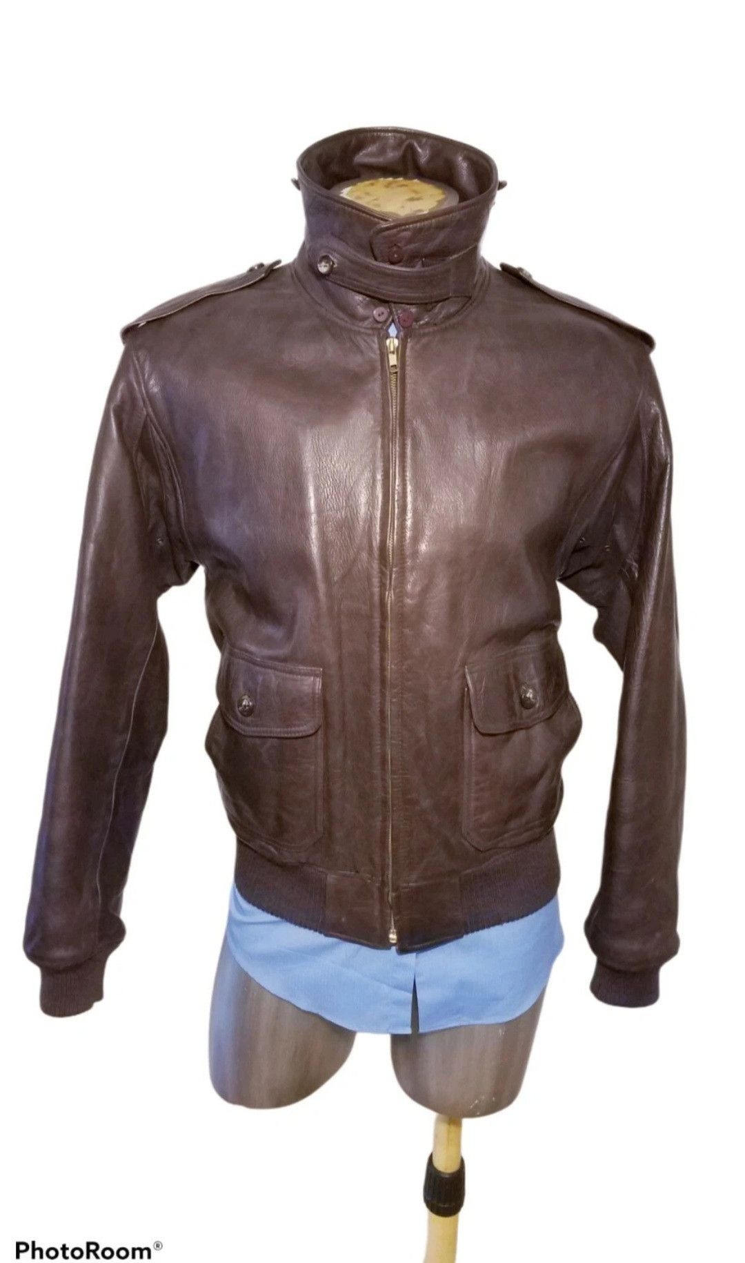 Abercrombie & Fitch Vintage bomber pilot Size US L / EU 52-54 / 3 - 1 Thumbnail