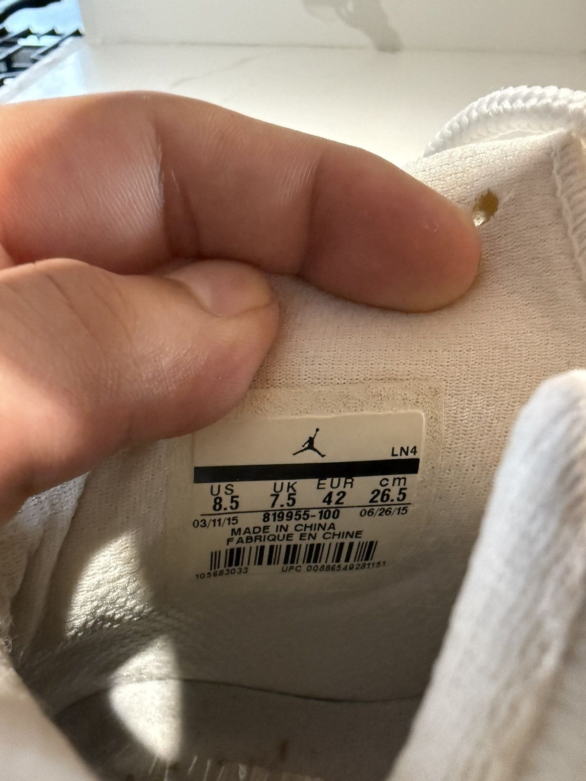 Nike Jordan 10 OVO Cream Size US 8.5 / EU 41-42 - 7 Thumbnail