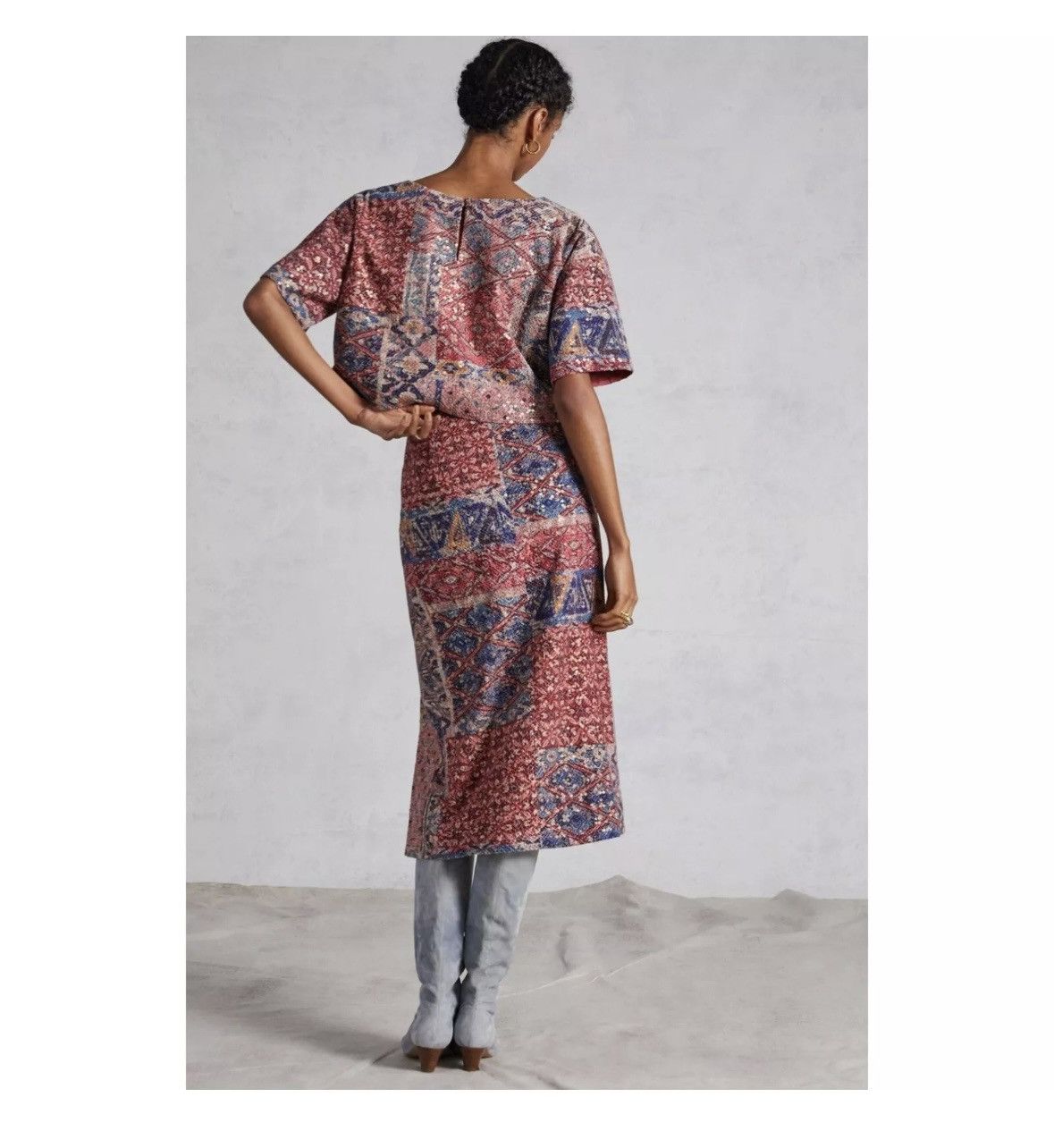 Anthropologie Nikita Mhaisalkar Anthropologie women’s cotton abstract Size 30" / US 8 / IT 44 - 3 Thumbnail