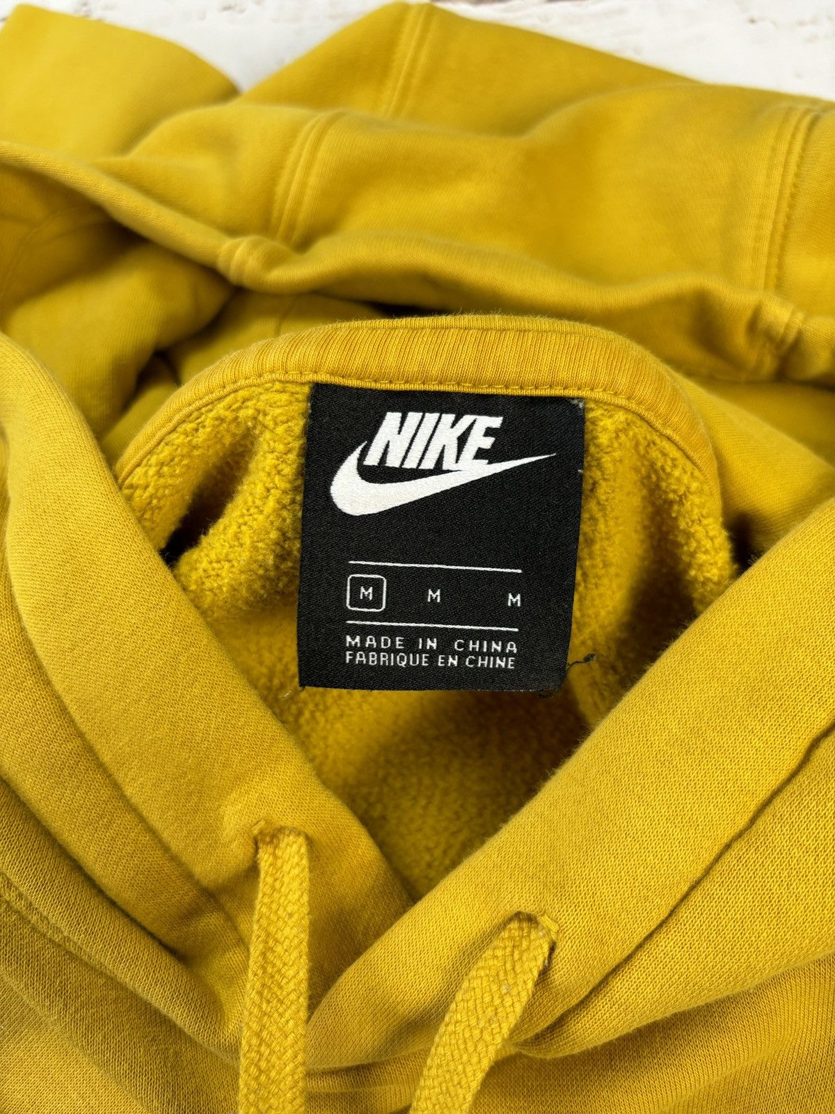 Nike Nike Yellow Hoodie Sweatshirt Size US M / EU 48-50 / 2 - 9 Thumbnail